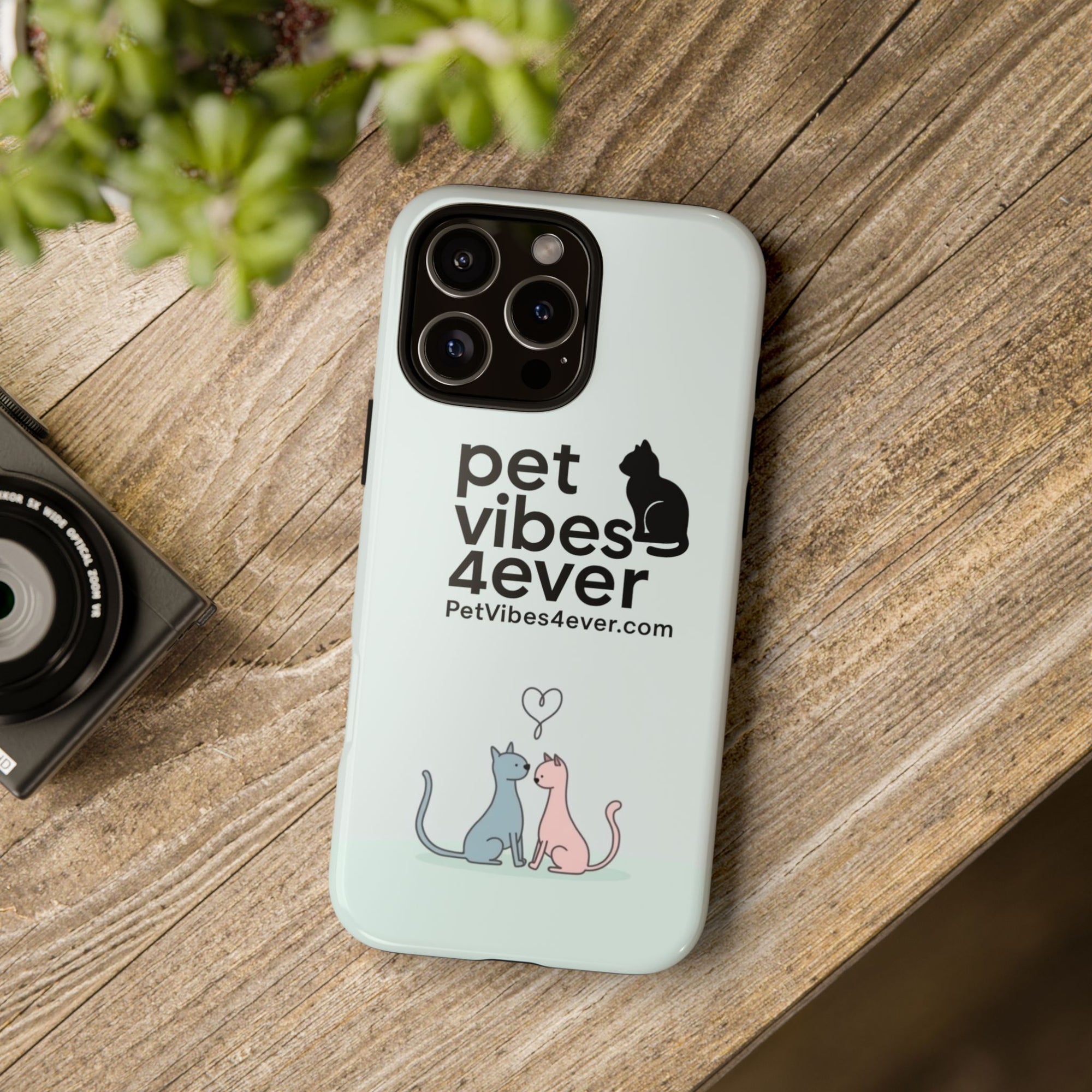 Pet Lover Phone Case - Cute Cat Lover Gift, Animal Protective Cover, Pet Vibes Merchandise, Birthday Present, Custom Phone Accessory