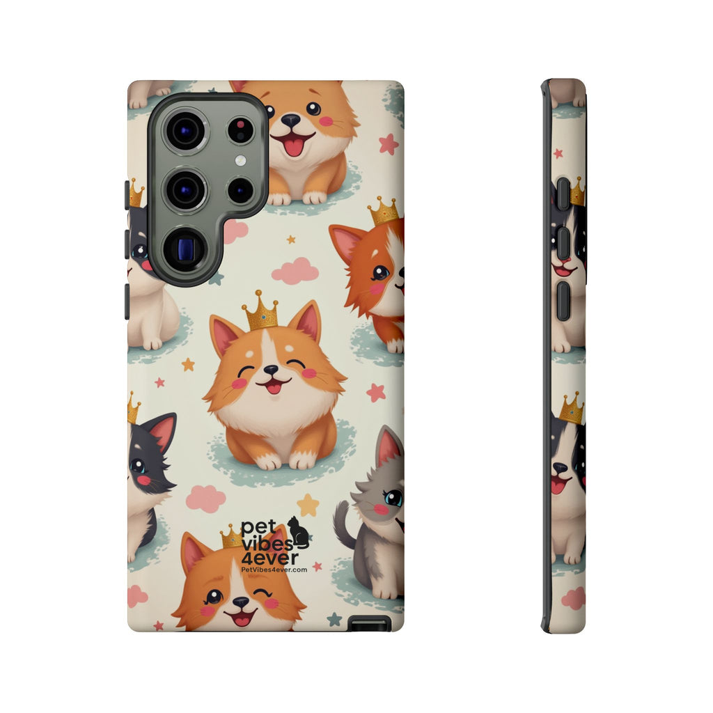 Cute Pet Phone Case, Animal Lover Gift, Dog Cat Lover Accessory, Phone Cover for Pet Parents, Birthday Gift for Pet Owners