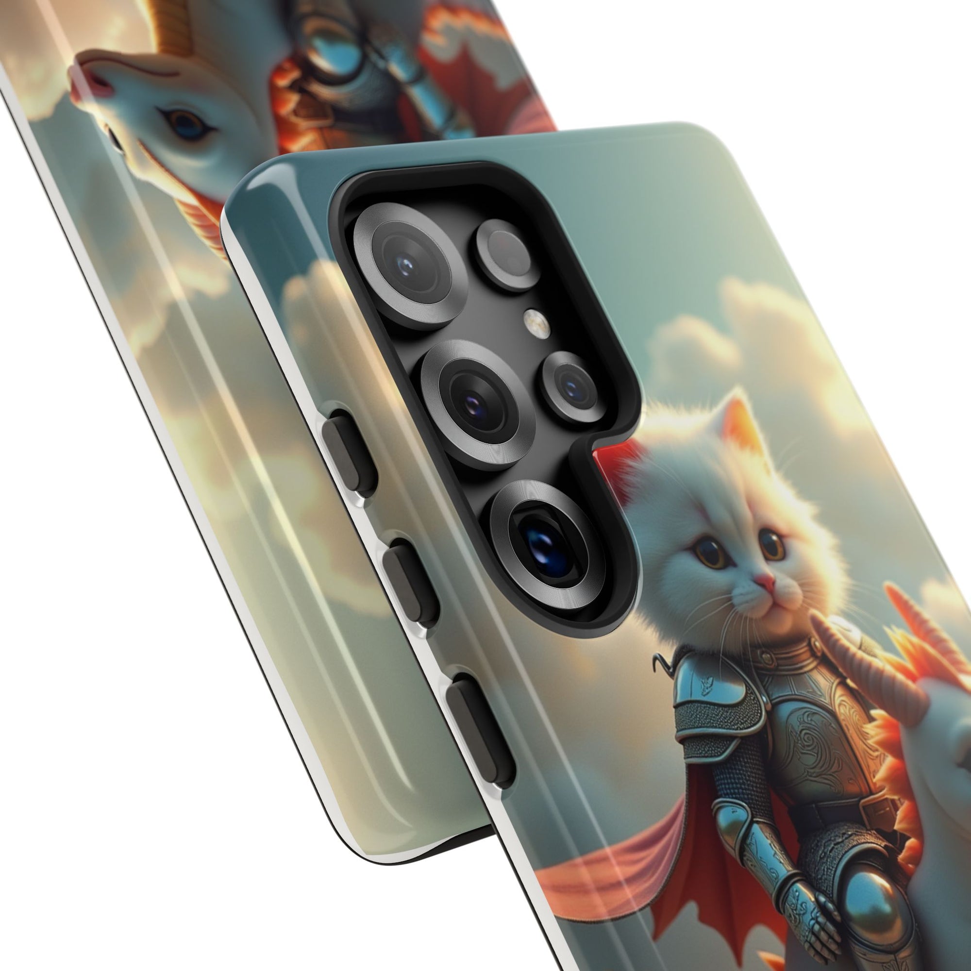 Funny Cat Phone Case, Cute Pet Lovers Gift, Cool Animal Accessory, Unique Phone Sleeve, Fantasy Vibe Phone Cover