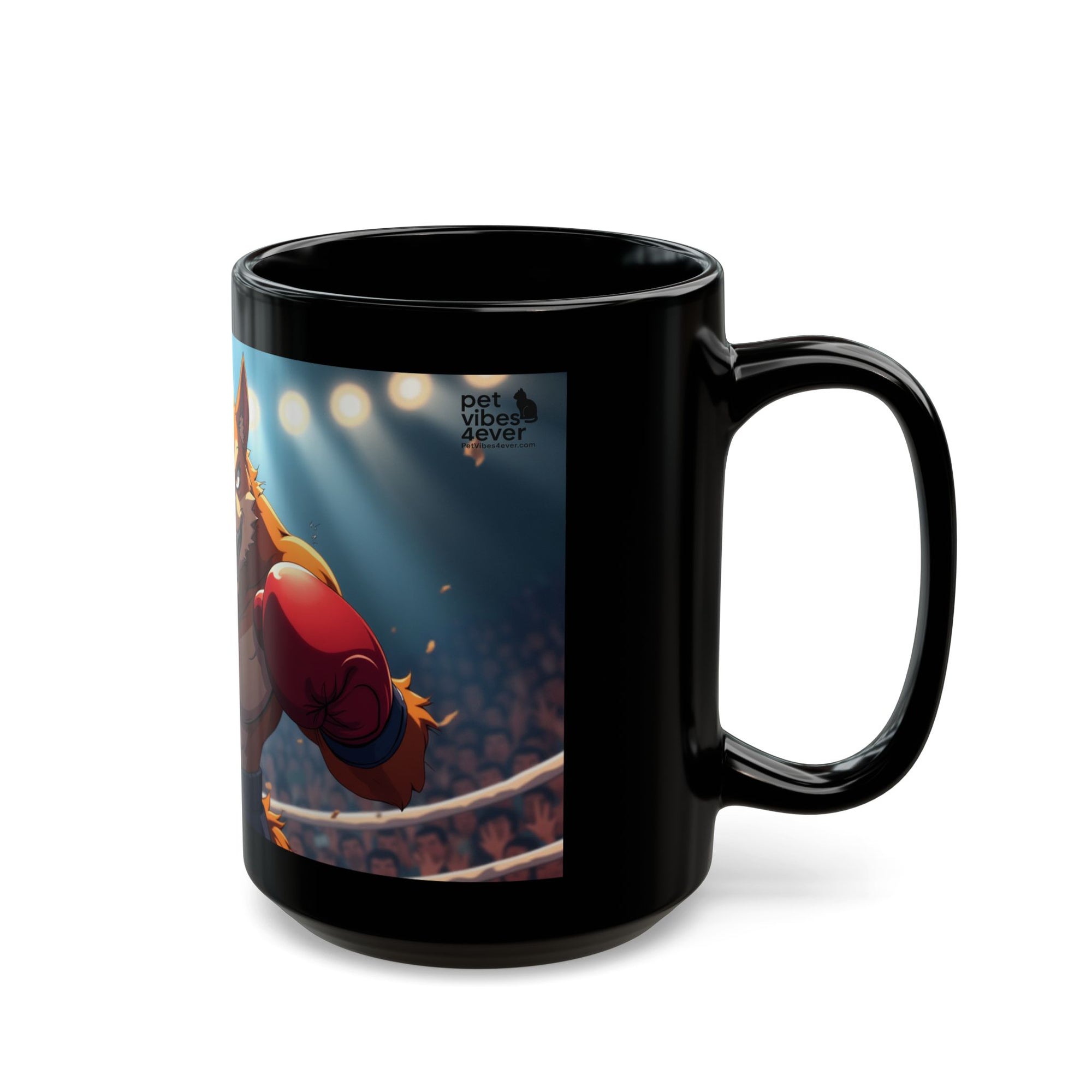Fierce Boxer Dog Mug | Perfect Gift for Dog Lovers, Coffee and Tea Drinkers, Animal Lovers, Boxing Fans, Home & Office Decor
