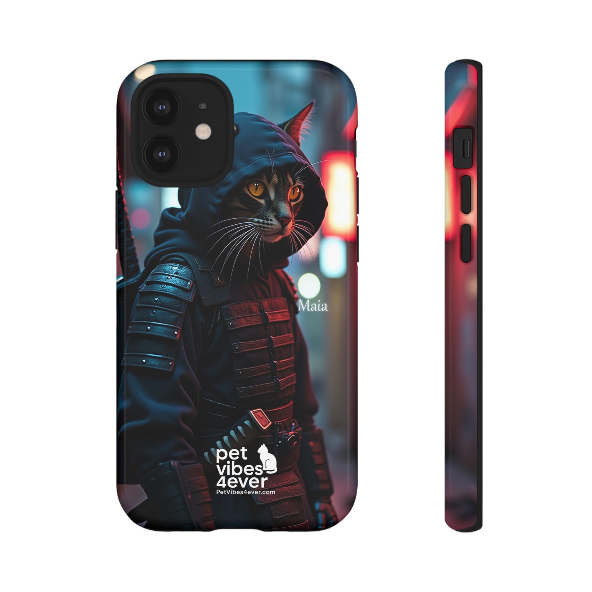 Tough Cases: Cool Cat Phone Case with 'Pet Vibes 4ever', Perfect for Cat Lovers, Unique Gift for Pet Enthusiasts, Fun Phone Accessory, [...]