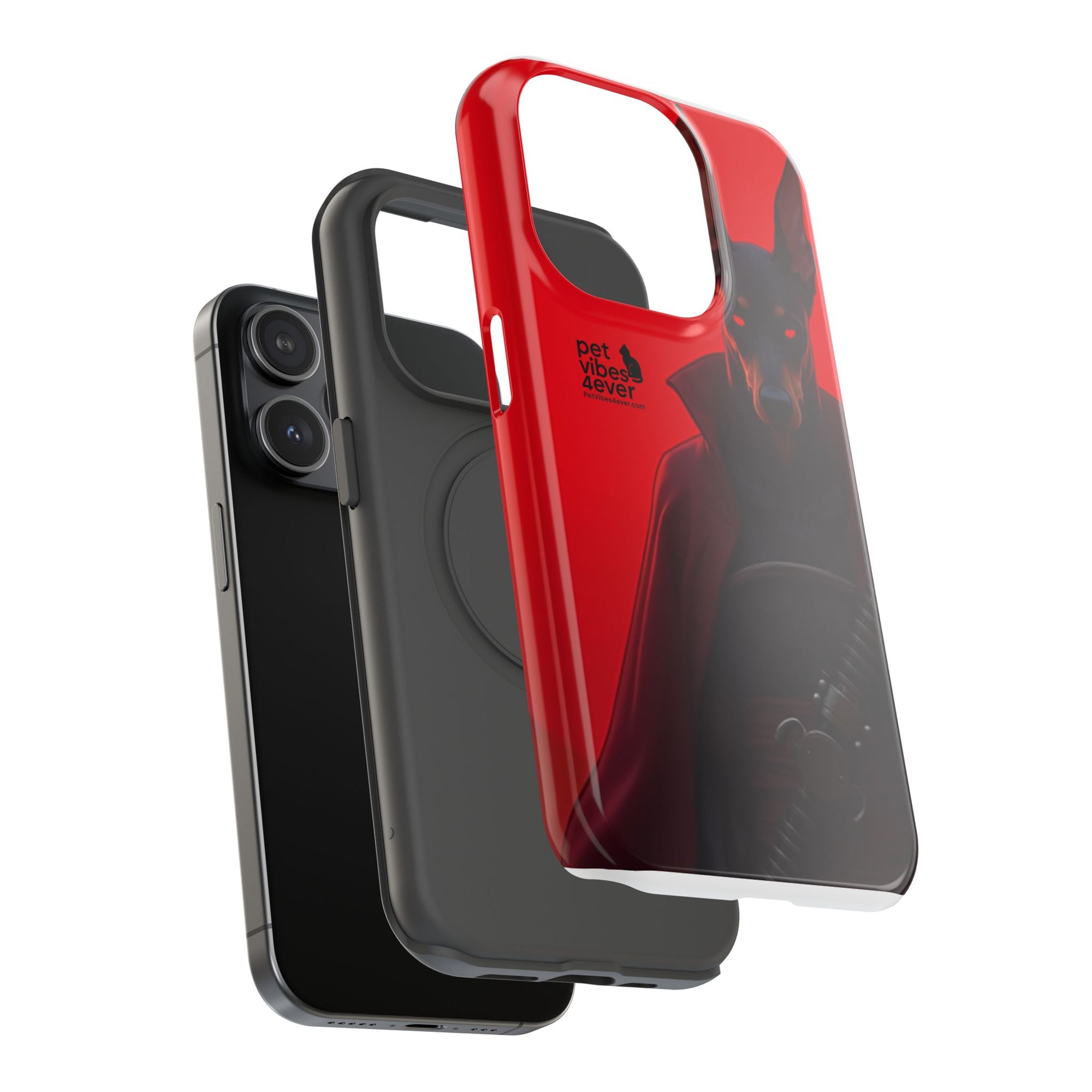 Impact-Resistant Phone Cases with Bold Dog Design, Durable Silicone, Gifts for Dog Lovers, Unique Cell Phone Accessories, Pet-Themed Gifts