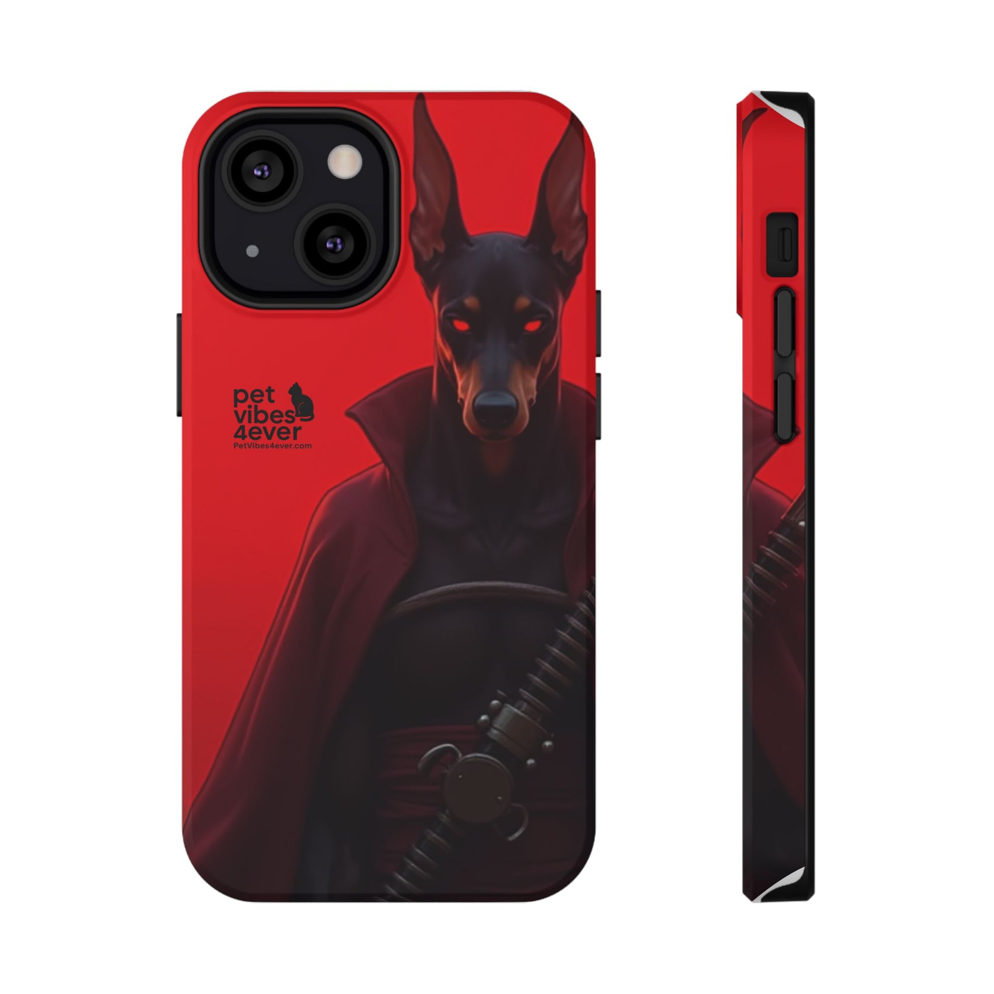 Impact-Resistant Phone Cases with Bold Dog Design, Durable Silicone, Gifts for Dog Lovers, Unique Cell Phone Accessories, Pet-Themed Gifts
