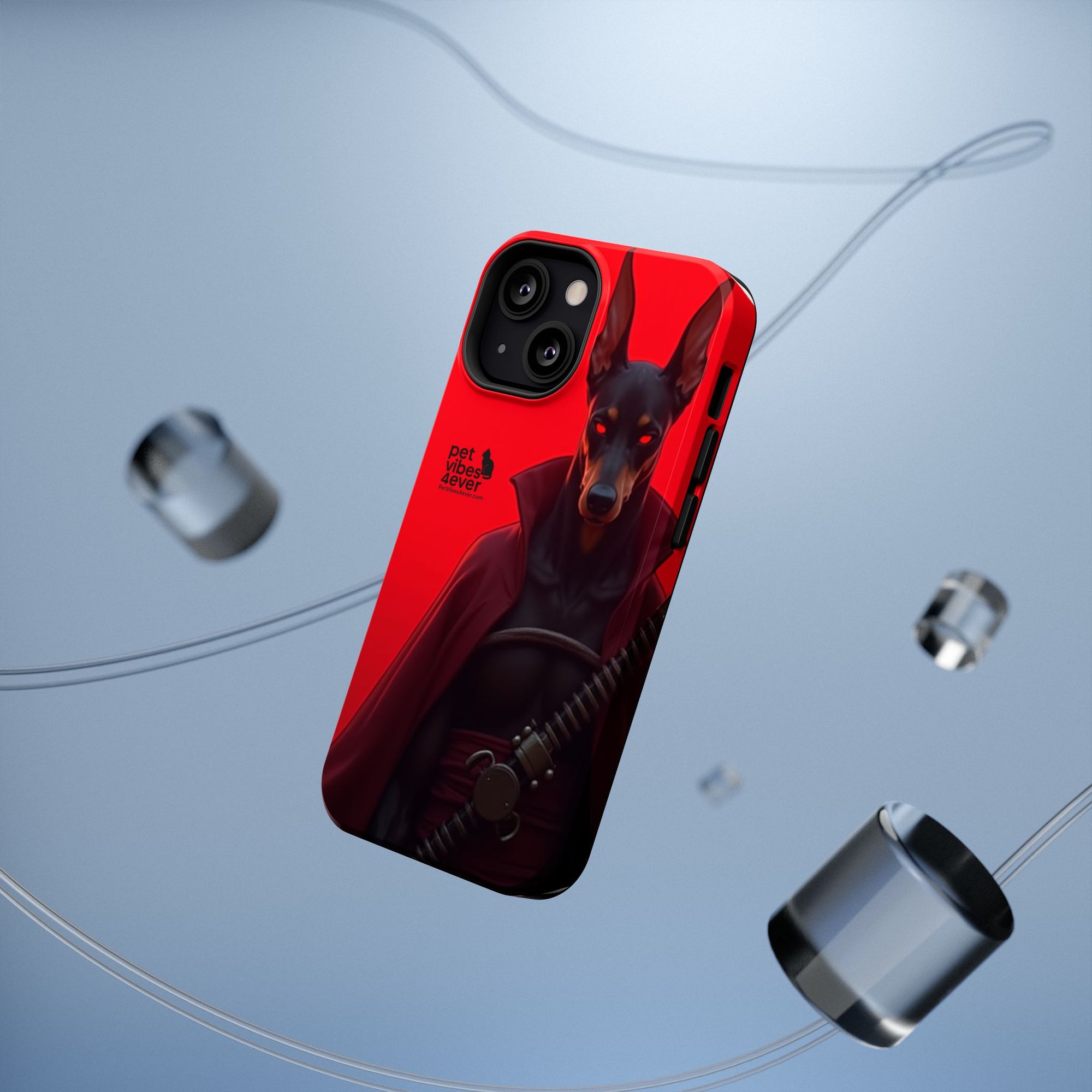 Impact-Resistant Phone Cases with Bold Dog Design, Durable Silicone, Gifts for Dog Lovers, Unique Cell Phone Accessories, Pet-Themed Gifts