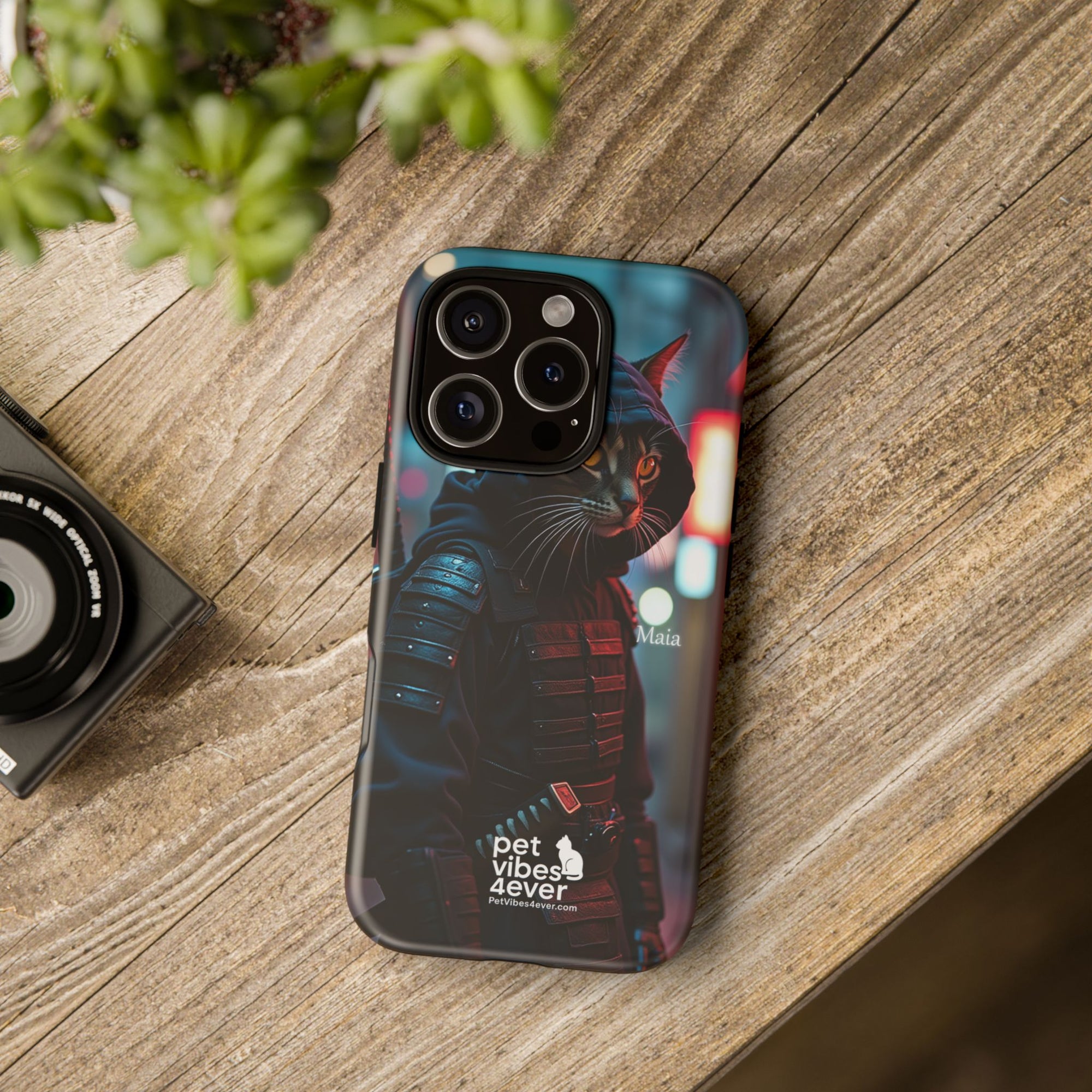 Tough Cases: Cool Cat Phone Case with 'Pet Vibes 4ever', Perfect for Cat Lovers, Unique Gift for Pet Enthusiasts, Fun Phone Accessory, [...]