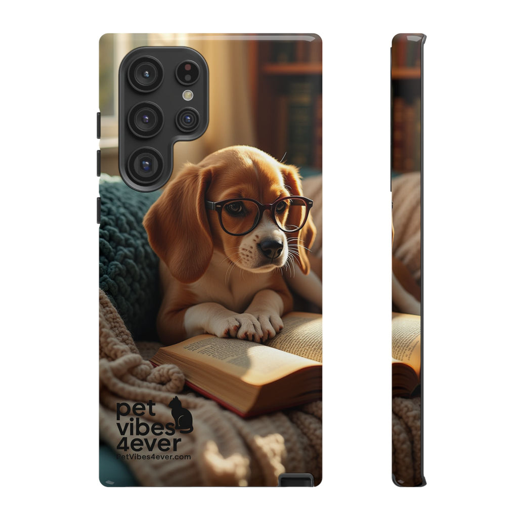 Dog-Themed Phone Case with "Pet Vibes Forever" Design, Cute Dog Accessories, Pet Lover Gift, Phone Cover, Animal Lover Decor