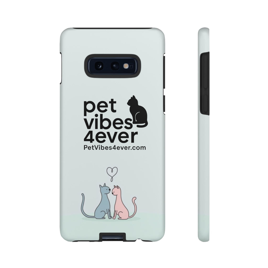 Cute Cat Phone Case, Colorful Tough Case for Pet Lovers, Cat-Themed Accessory, Gift for Animal Lovers, Mobile Phone Protection