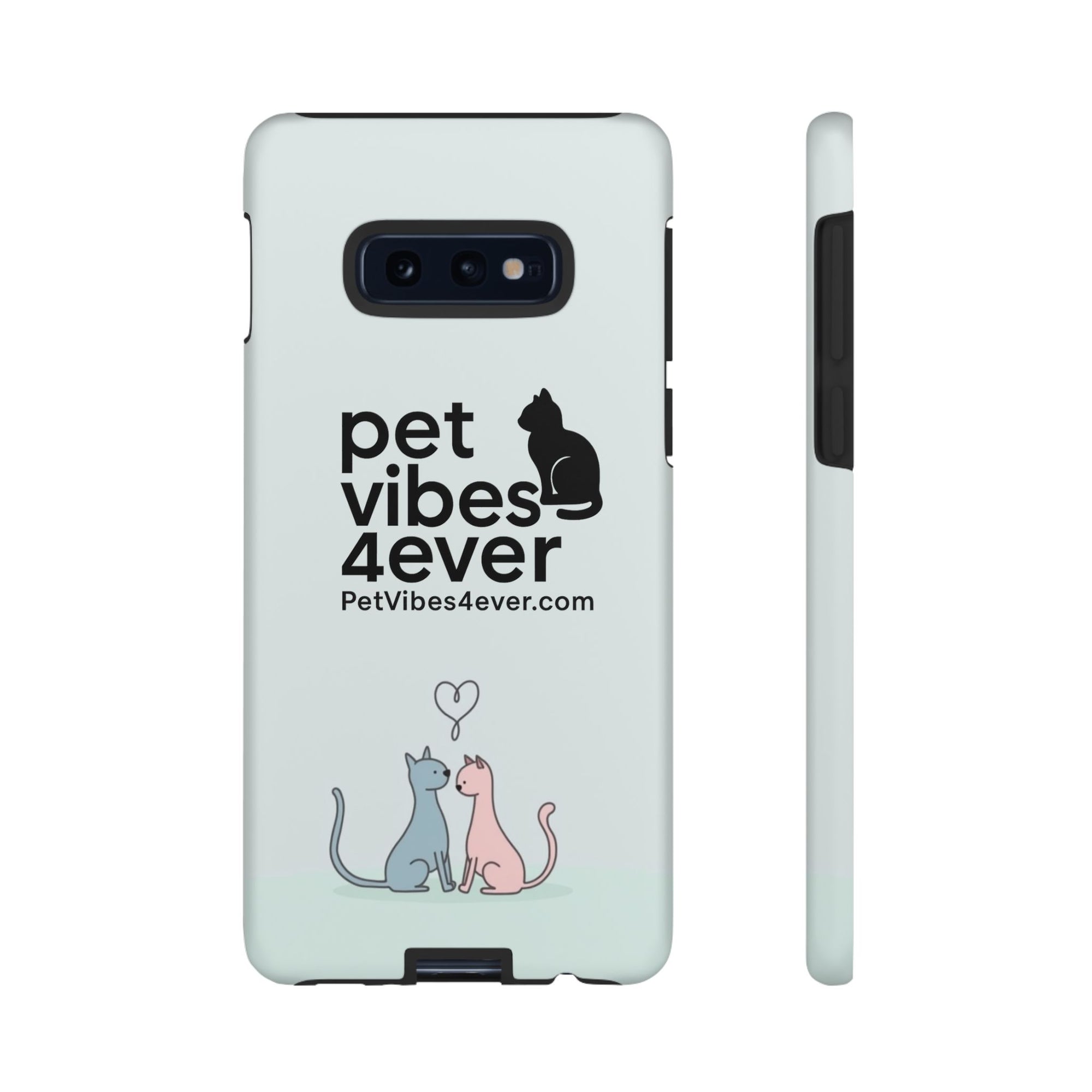 Cute Cat Phone Case, Colorful Tough Case for Pet Lovers, Cat-Themed Accessory, Gift for Animal Lovers, Mobile Phone Protection