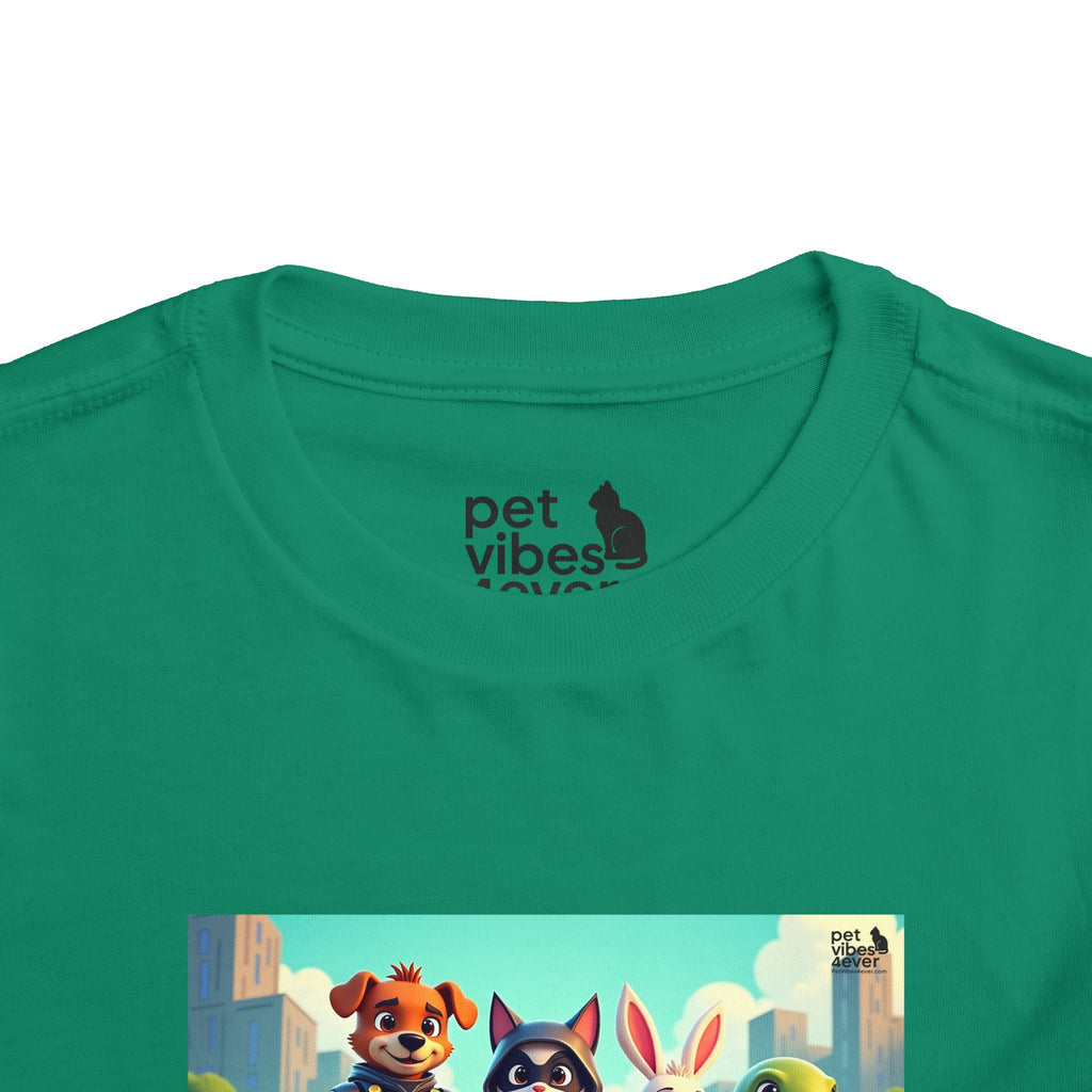 Adventurous Toddler Tee with Fun Characters | Perfect for Playdates, Birthdays, and Everyday Fun, Kids' T-Shirt, Cartoon Tee, Playful [...]