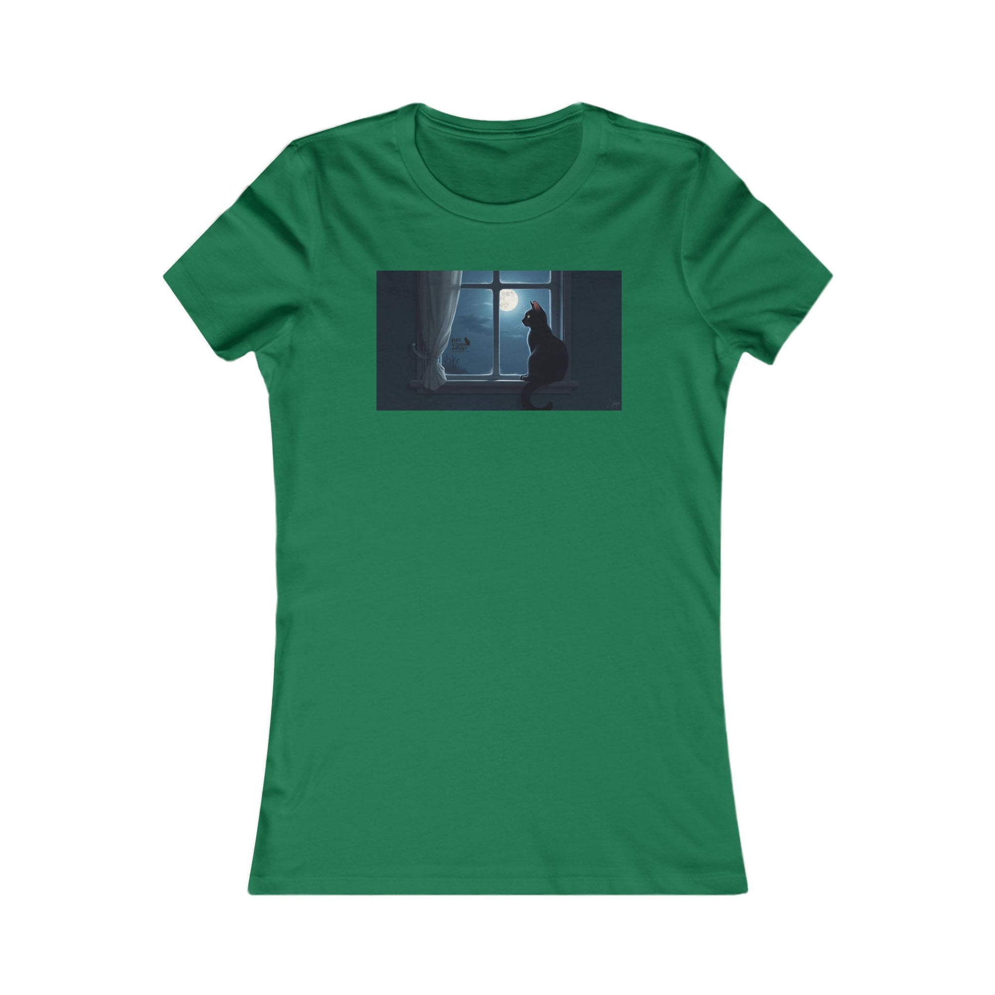 Dreamy Cat Tee - Cozy Women's T-Shirt, Cat Lover Gift, Minimalist Art, Casual Weekend Wear, Gift for Her