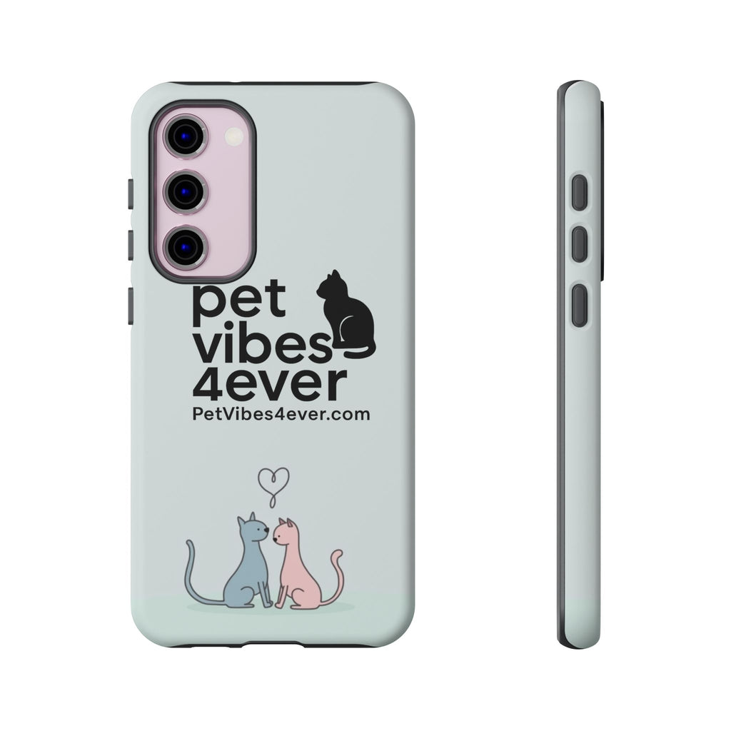 Cute Cat Phone Case, Colorful Tough Case for Pet Lovers, Cat-Themed Accessory, Gift for Animal Lovers, Mobile Phone Protection