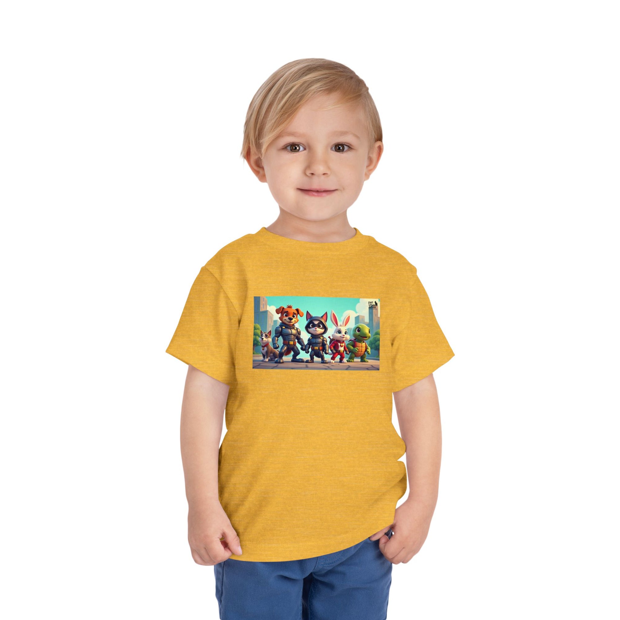Adventurous Toddler Tee with Fun Characters | Perfect for Playdates, Birthdays, and Everyday Fun, Kids' T-Shirt, Cartoon Tee, Playful [...]