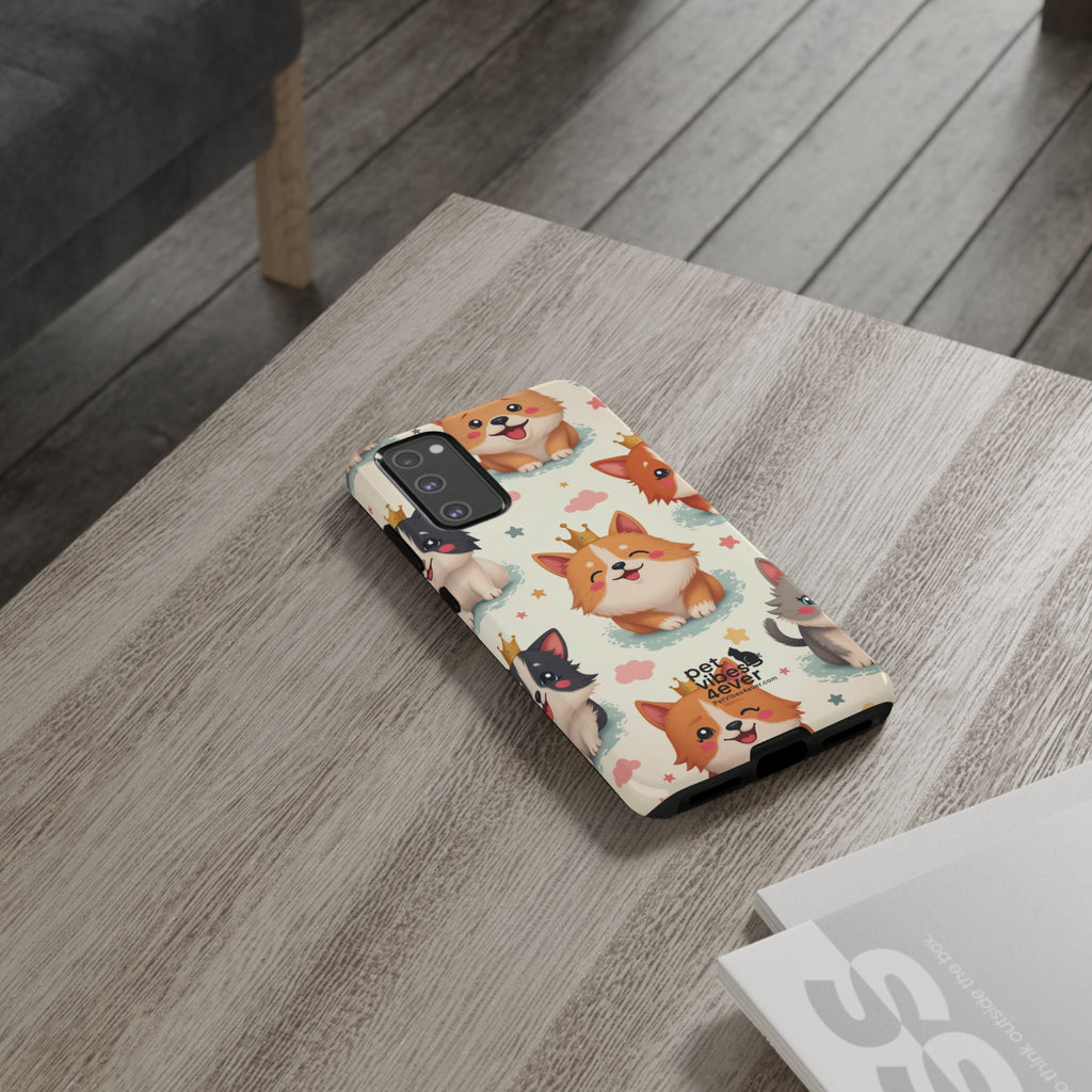 Cute Pet Phone Case, Animal Lover Gift, Dog Cat Lover Accessory, Phone Cover for Pet Parents, Birthday Gift for Pet Owners