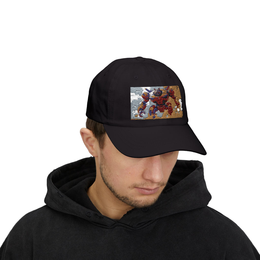 Classic Dad Cap with Colorful Design, Casual Dad Hat, Cool Cap for Summer, Gifts for Fathers Day, Unique Fashion Accessory