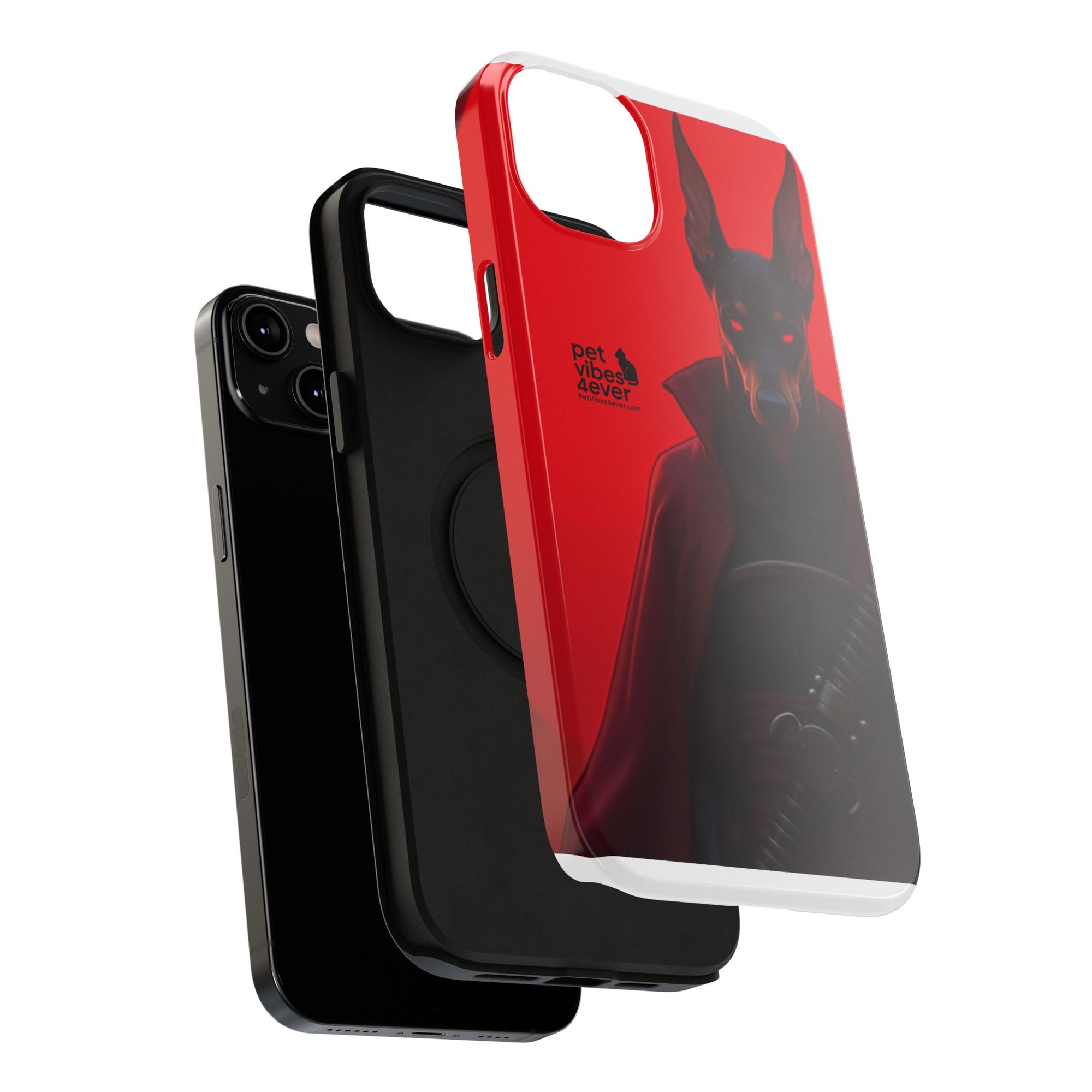 Impact-Resistant Phone Cases with Bold Dog Design, Durable Silicone, Gifts for Dog Lovers, Unique Cell Phone Accessories, Pet-Themed Gifts