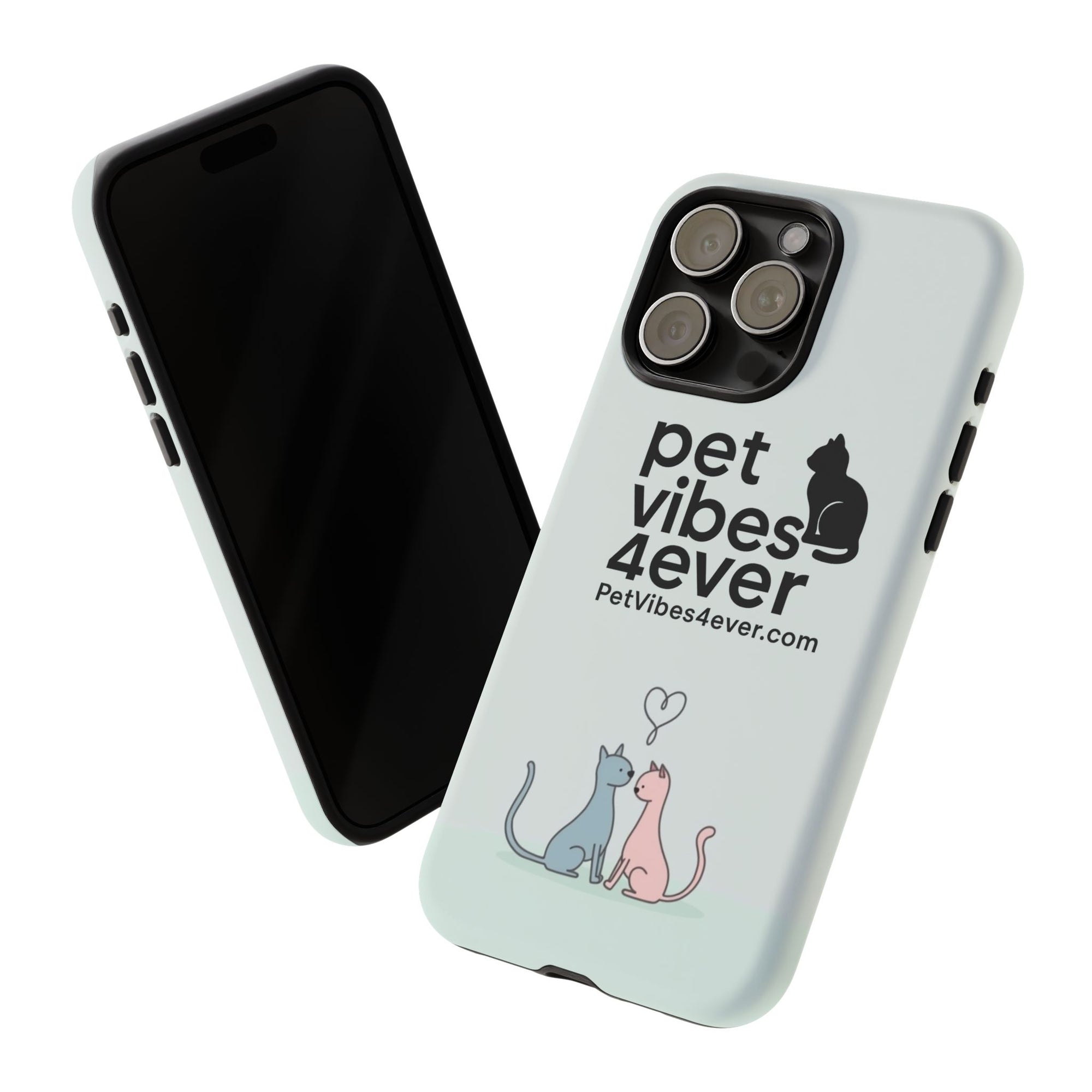 Pet Lover Phone Case - Cute Cat Lover Gift, Animal Protective Cover, Pet Vibes Merchandise, Birthday Present, Custom Phone Accessory