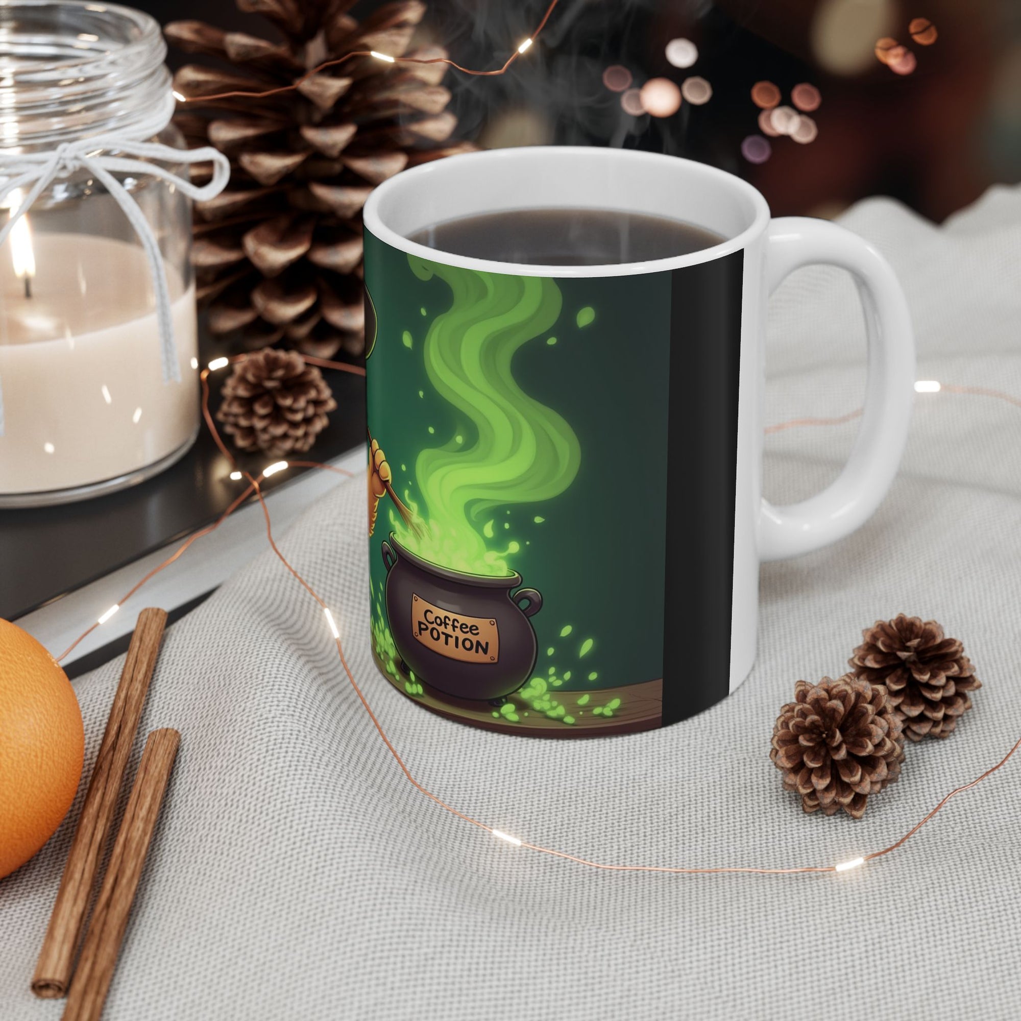 Whimsical Dog Potion Ceramic Mug - Perfect for Pet Lovers, Halloween Gifts, Coffee Lovers, Cute Mug, Animal Lover's Gift