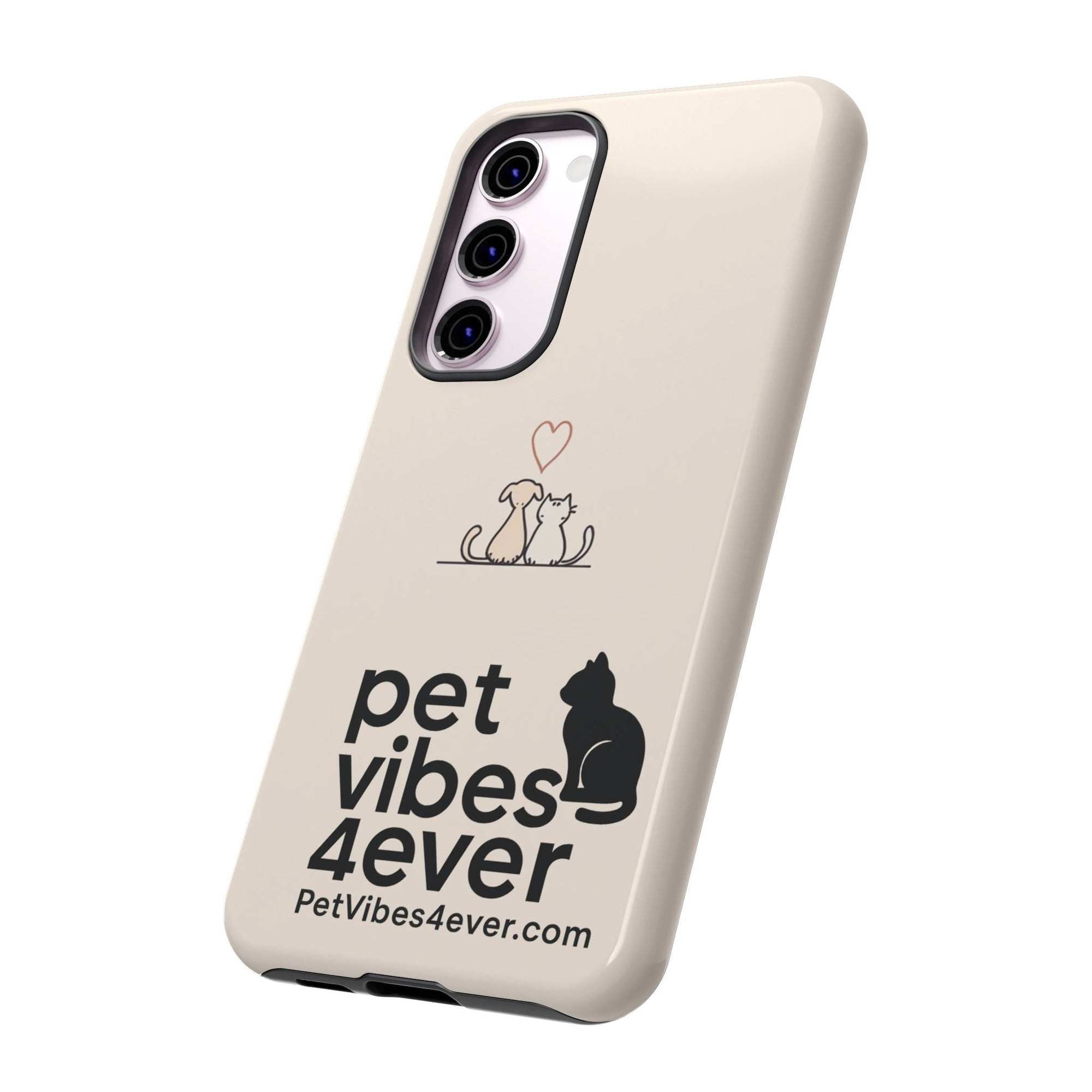 Cute Cat Phone Case - Pet Lovers Gift, Tough Cases, Customizable, Animal Lover, Cat Mom/Dad, Funny Cat Merchandise