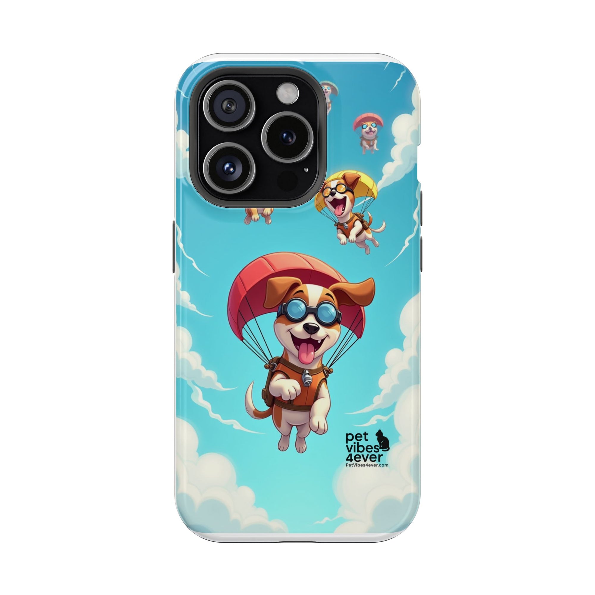 Playful Pet Vibes iPhone Case | Impact-Resistant Dog Design, Gifts for Dog Lovers, Cute Phone Accessory, Fun Pet Merchandise, [...]