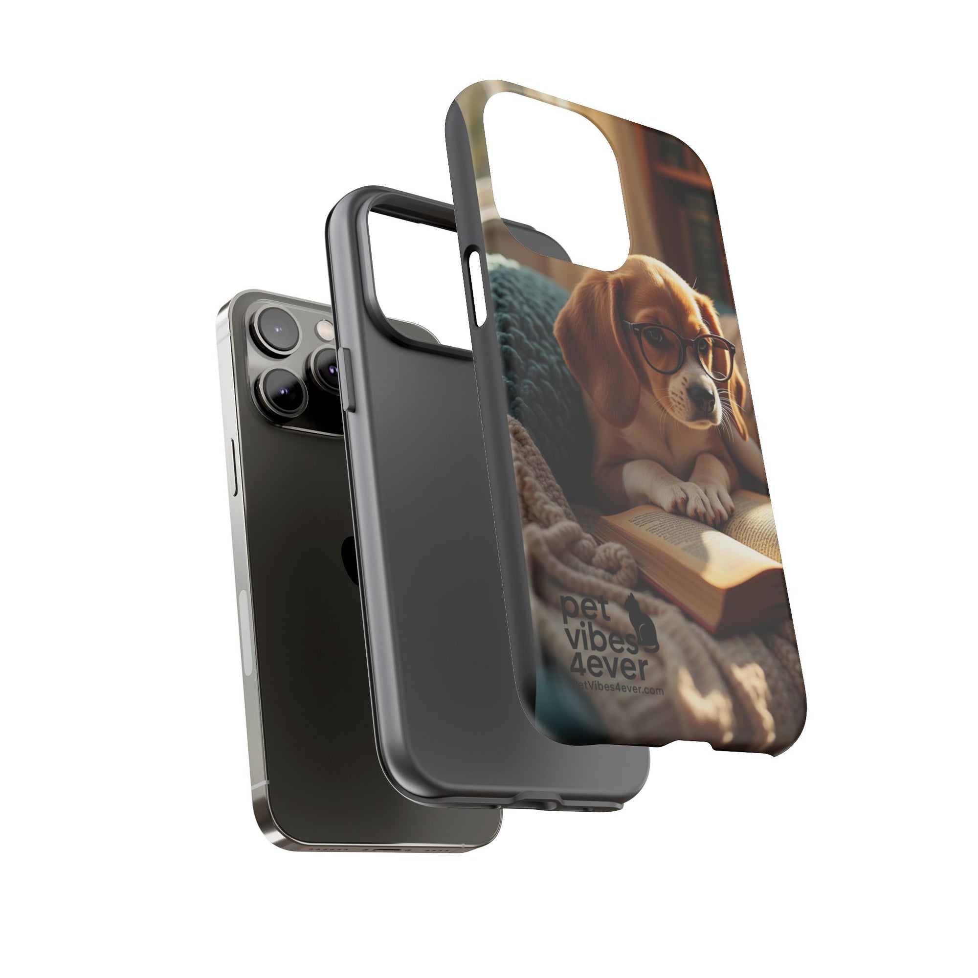 Cute Dog Phone Case - Pet Lovers Gift, Animal Phone Cover, Dog-Themed Accessory, Gift for Dog Owners, Unique Pet Vibes Case