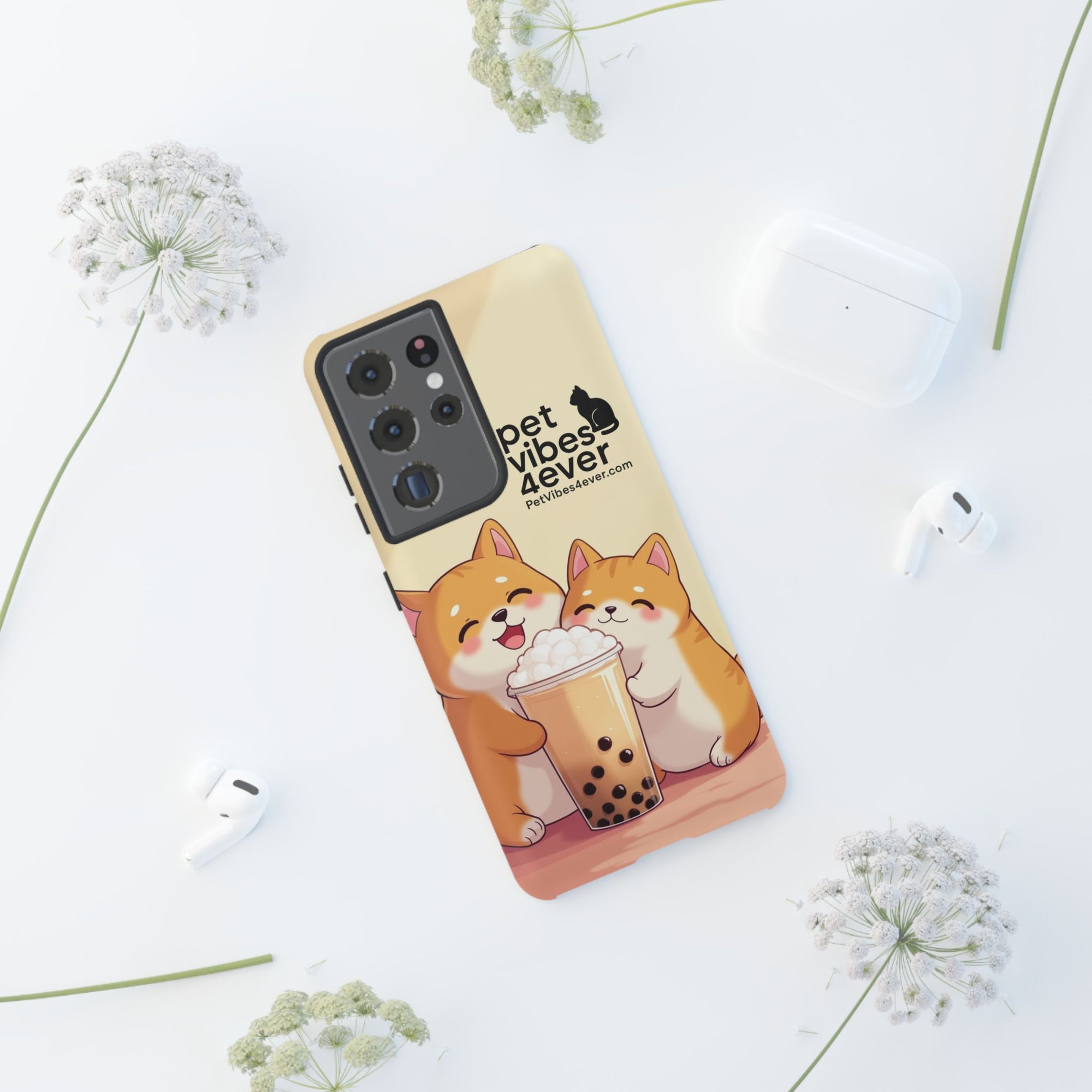 Cute Pet Phone Case, Animal Lover Accessory, Gifts for Dog Lovers, Adorable Corgi Design, Kawaii Style Protection