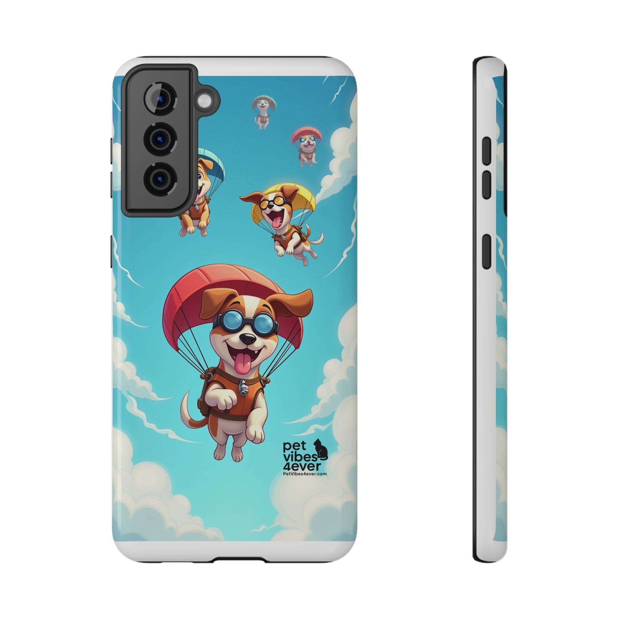 Playful Pet Vibes iPhone Case | Impact-Resistant Dog Design, Gifts for Dog Lovers, Cute Phone Accessory, Fun Pet Merchandise, [...]