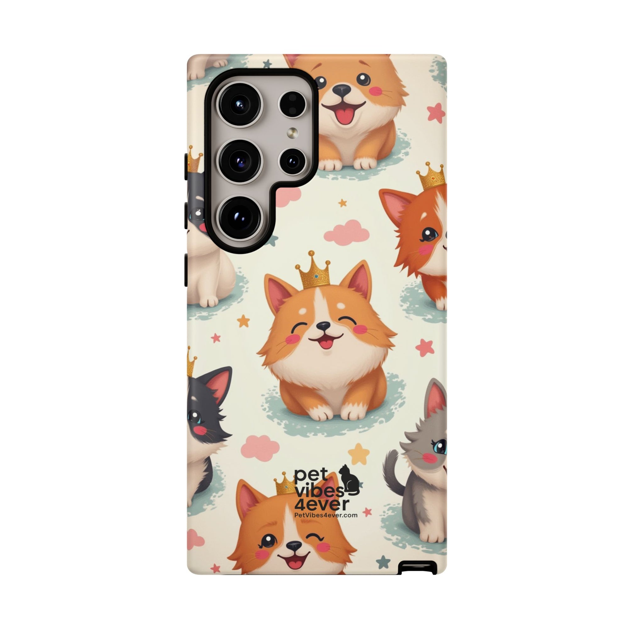 Cute Pet Phone Case, Animal Lover Gift, Dog Cat Lover Accessory, Phone Cover for Pet Parents, Birthday Gift for Pet Owners