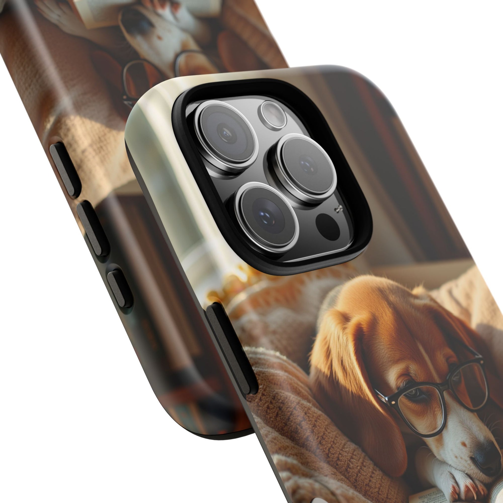 Pet-Themed Phone Case, Dog Lover Gift, Cute Animal Accessory, Quirky Dog Design, Ideal for Pet Owners