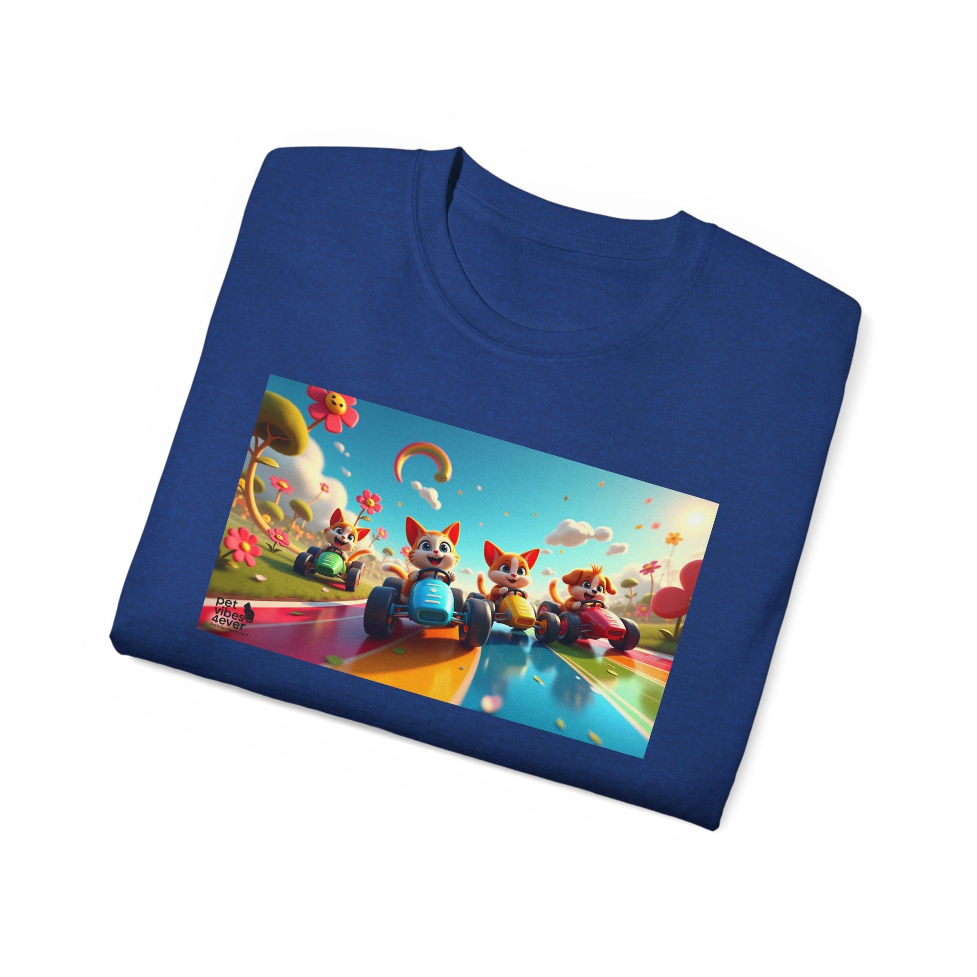 Colorful Fantasy Art Tee, Unisex Tee, Graphic T-Shirt, Fun Gift, Casual Wear, Summer Style, Festival Fashion