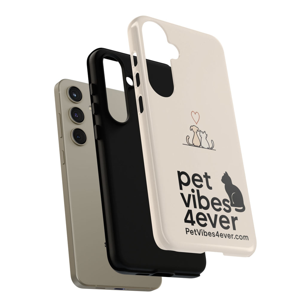 Cute Cat Phone Case - Pet Lovers Gift, Tough Cases, Customizable, Animal Lover, Cat Mom/Dad, Funny Cat Merchandise