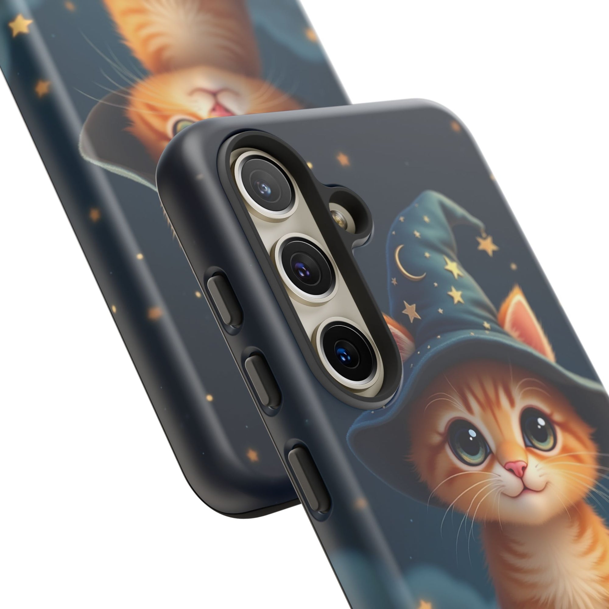 Cat-Themed Phone Case, Magical Cat Case, Pet Lover Gift, Cute Animal Accessories, Birthday Present For Cat Owners