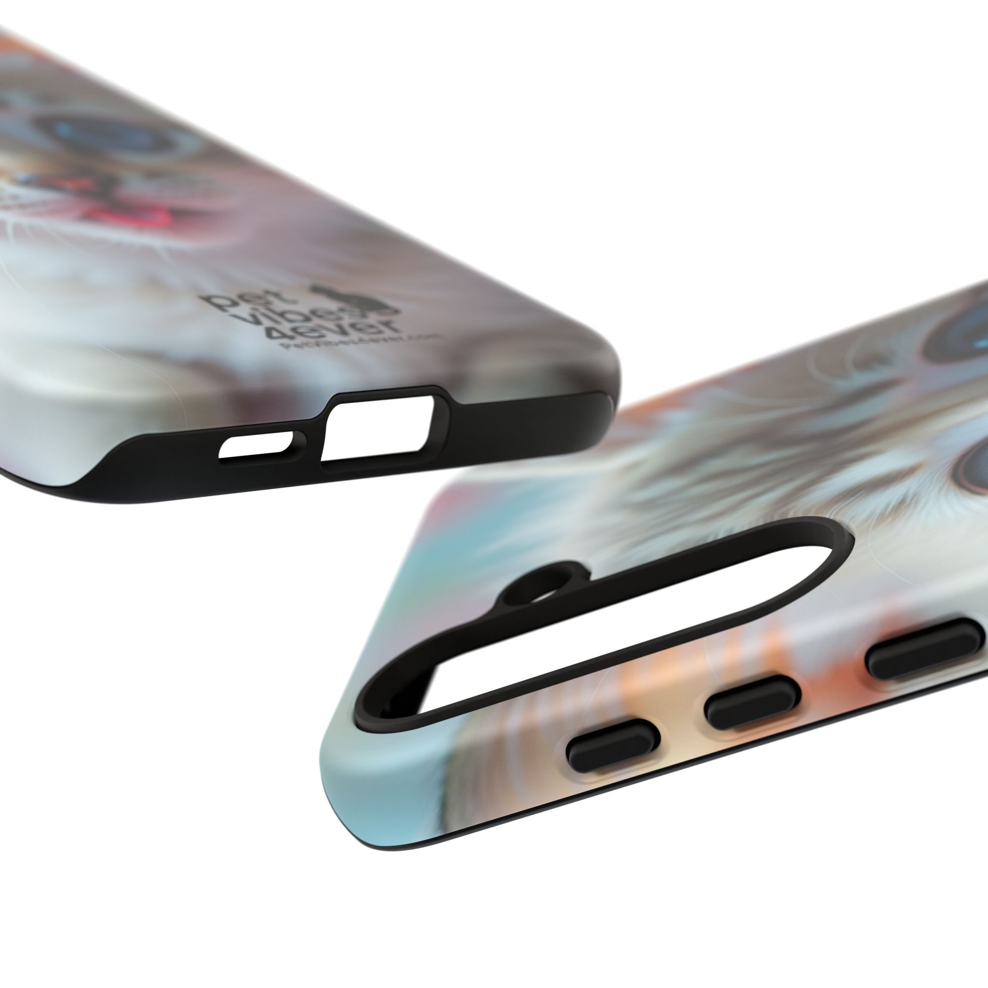 Cute Cat Phone Case with Pet Vibes, Perfect Gift for Cat Lovers, Fun Tech Accessories for Birthdays, Animal Lovers, Kawaii Style