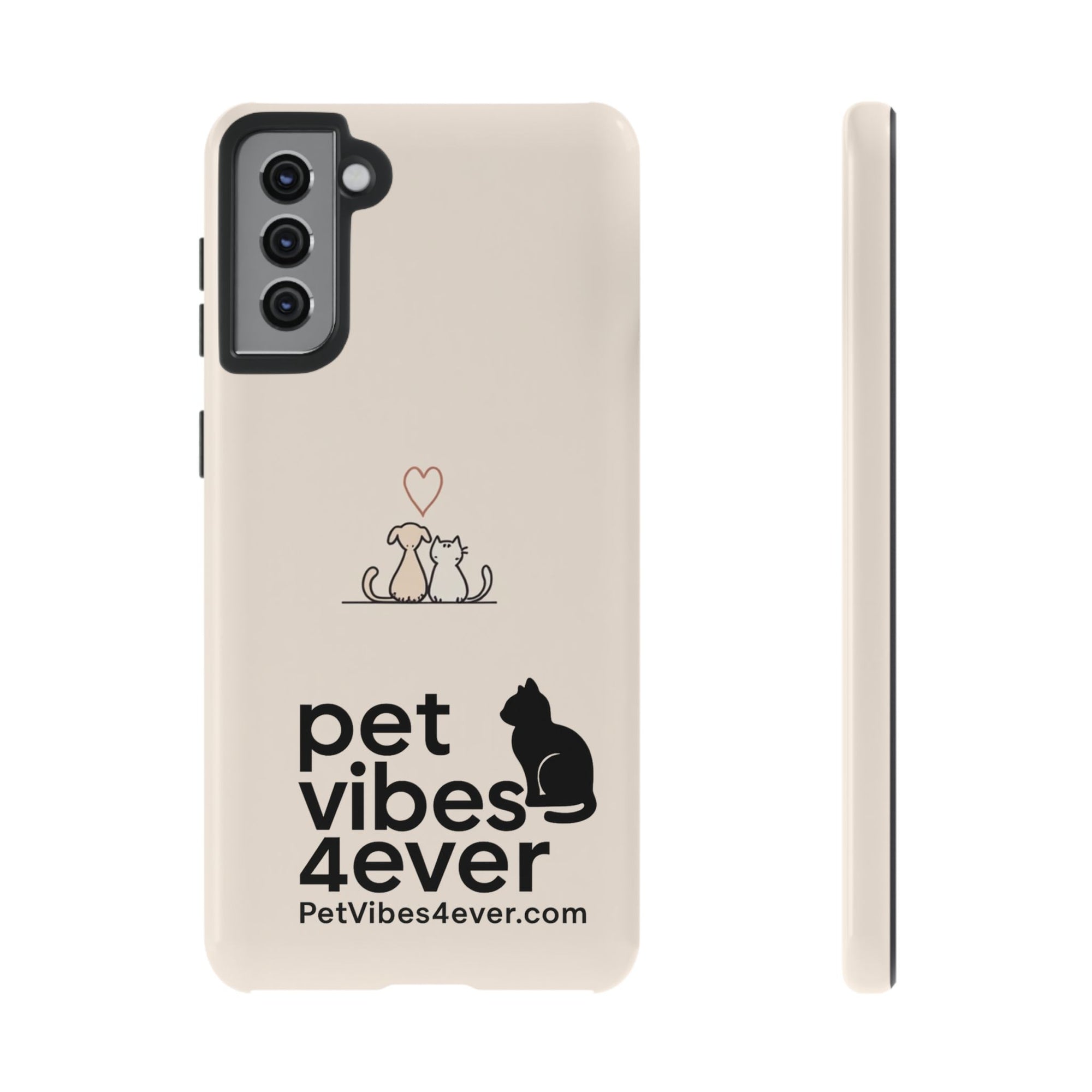 Cute Cat Phone Case - Pet Lovers Gift, Tough Cases, Customizable, Animal Lover, Cat Mom/Dad, Funny Cat Merchandise
