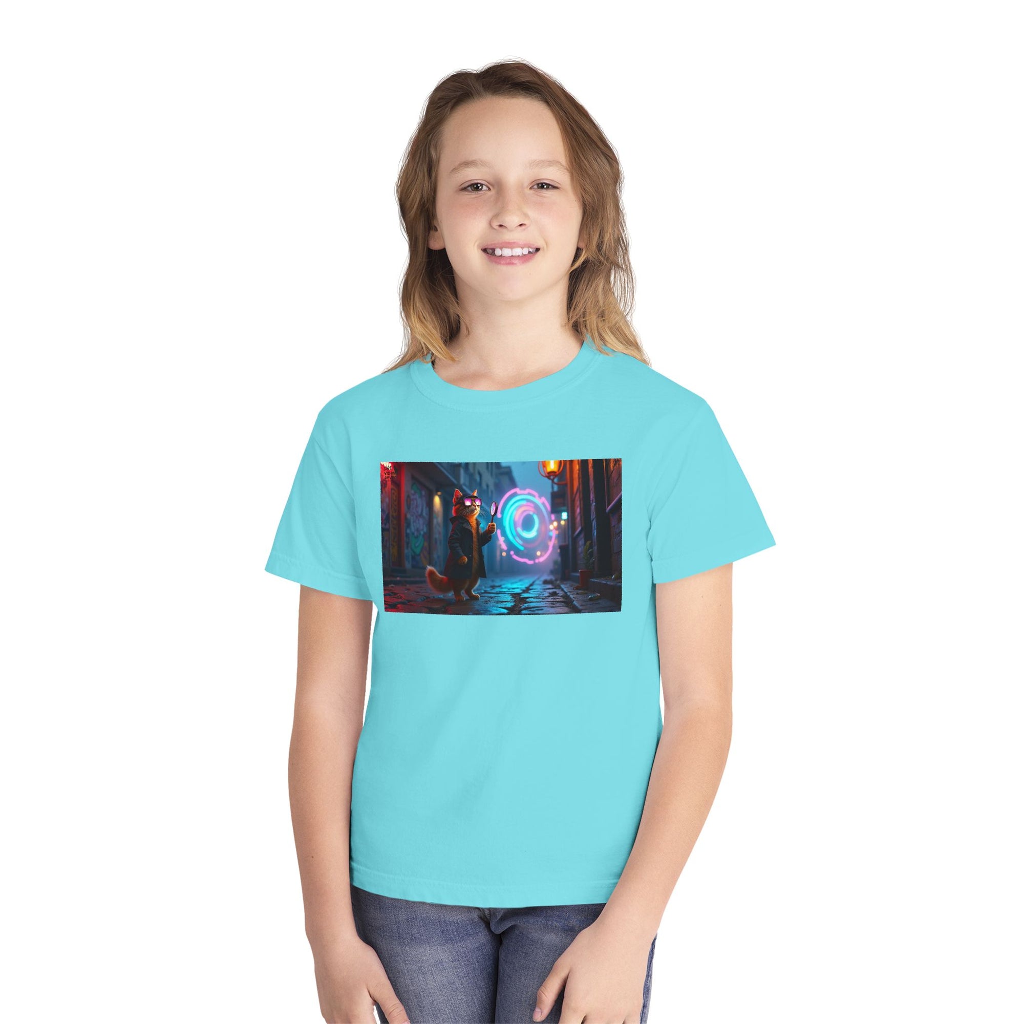 Youth Midweight Tee with Fantasy Art || Cool Graphic T-Shirt for Kids || Perfect for Birthdays, Parties, Gifts, or Everyday Wear