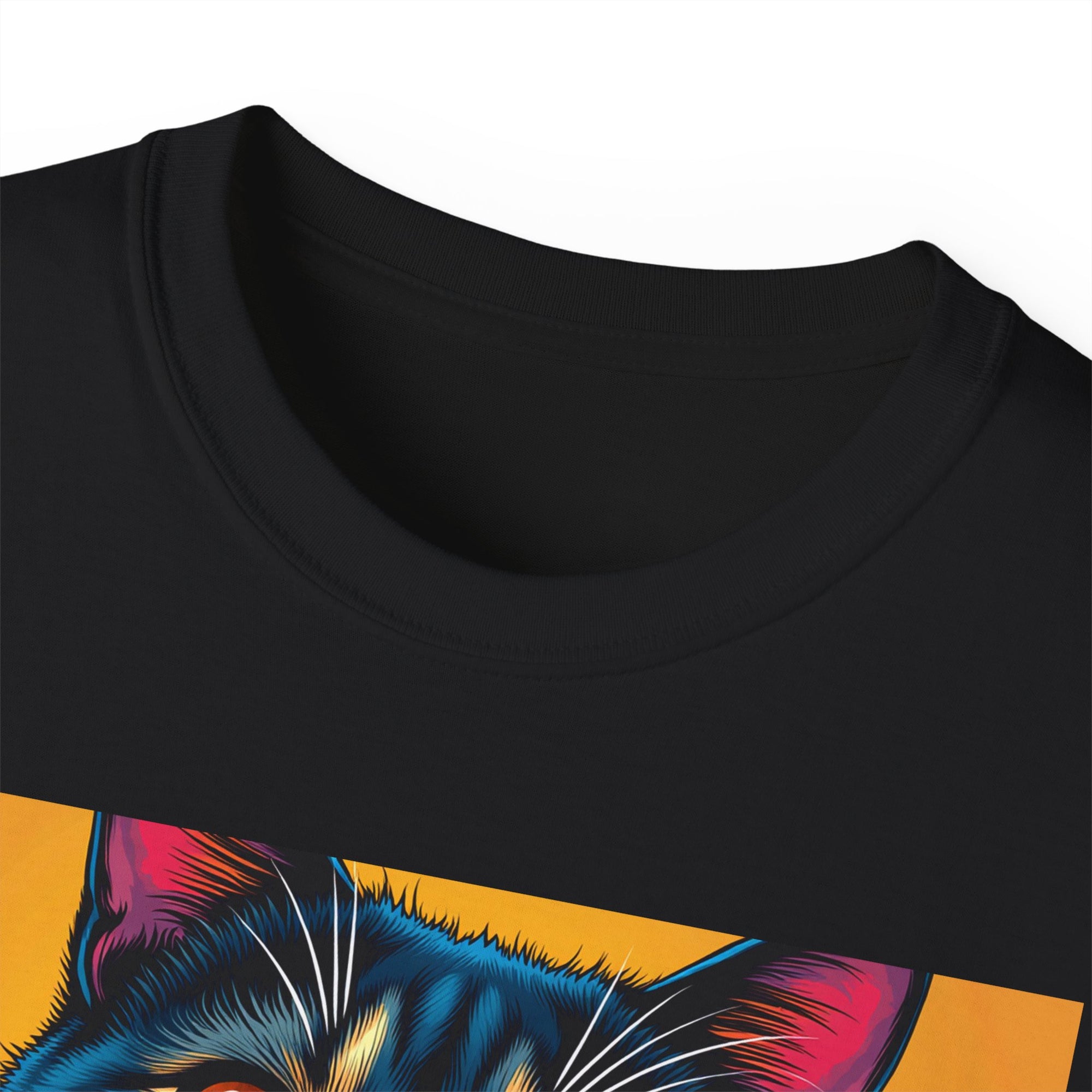 Whimsical Cat Art Tee, Funny Cat Lover Shirt, Gift for Cat Owners, Unique Pet Theme Apparel, Cozy Everyday Wear, Birthday Gift