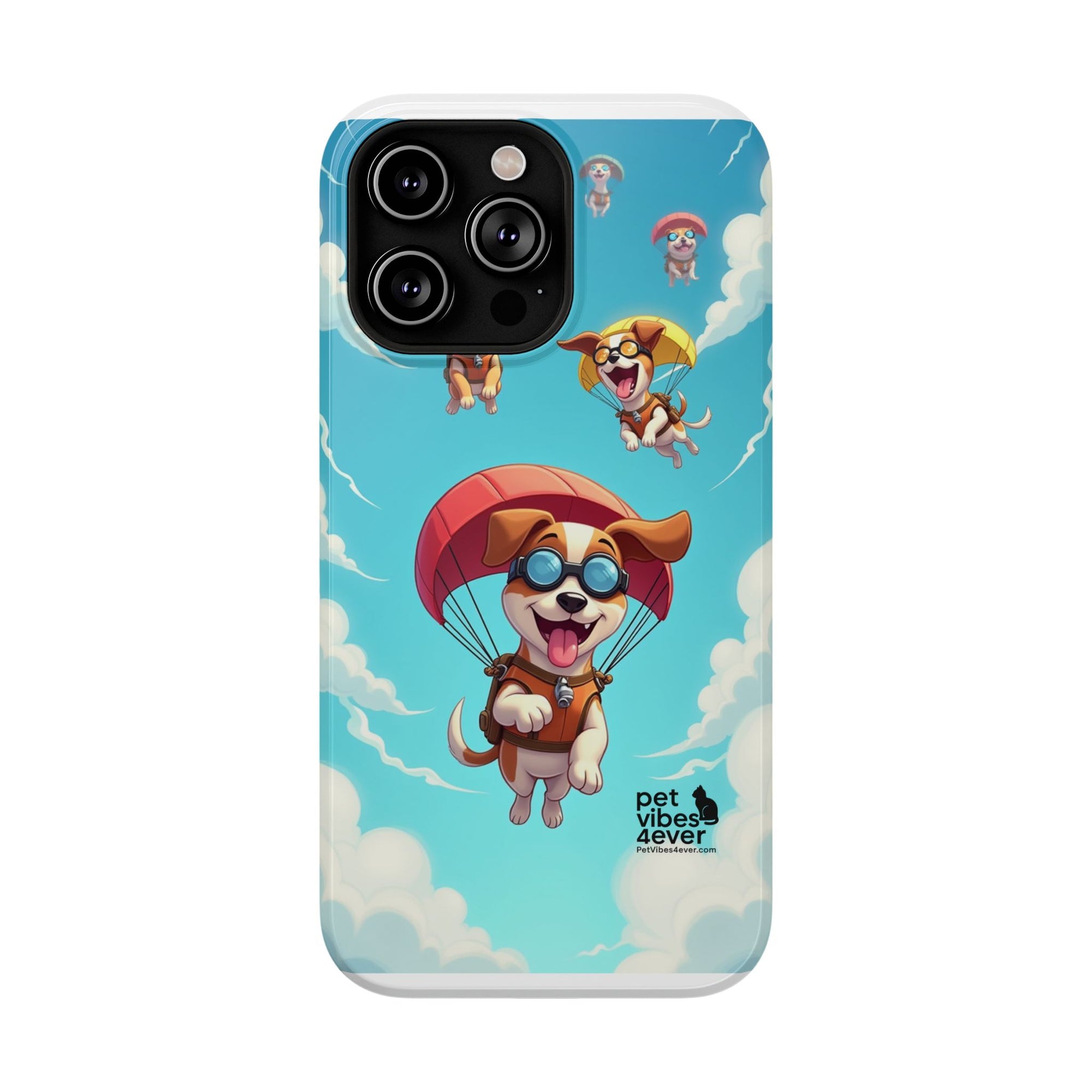 Playful Pet Vibes iPhone Case | Impact-Resistant Dog Design, Gifts for Dog Lovers, Cute Phone Accessory, Fun Pet Merchandise, [...]