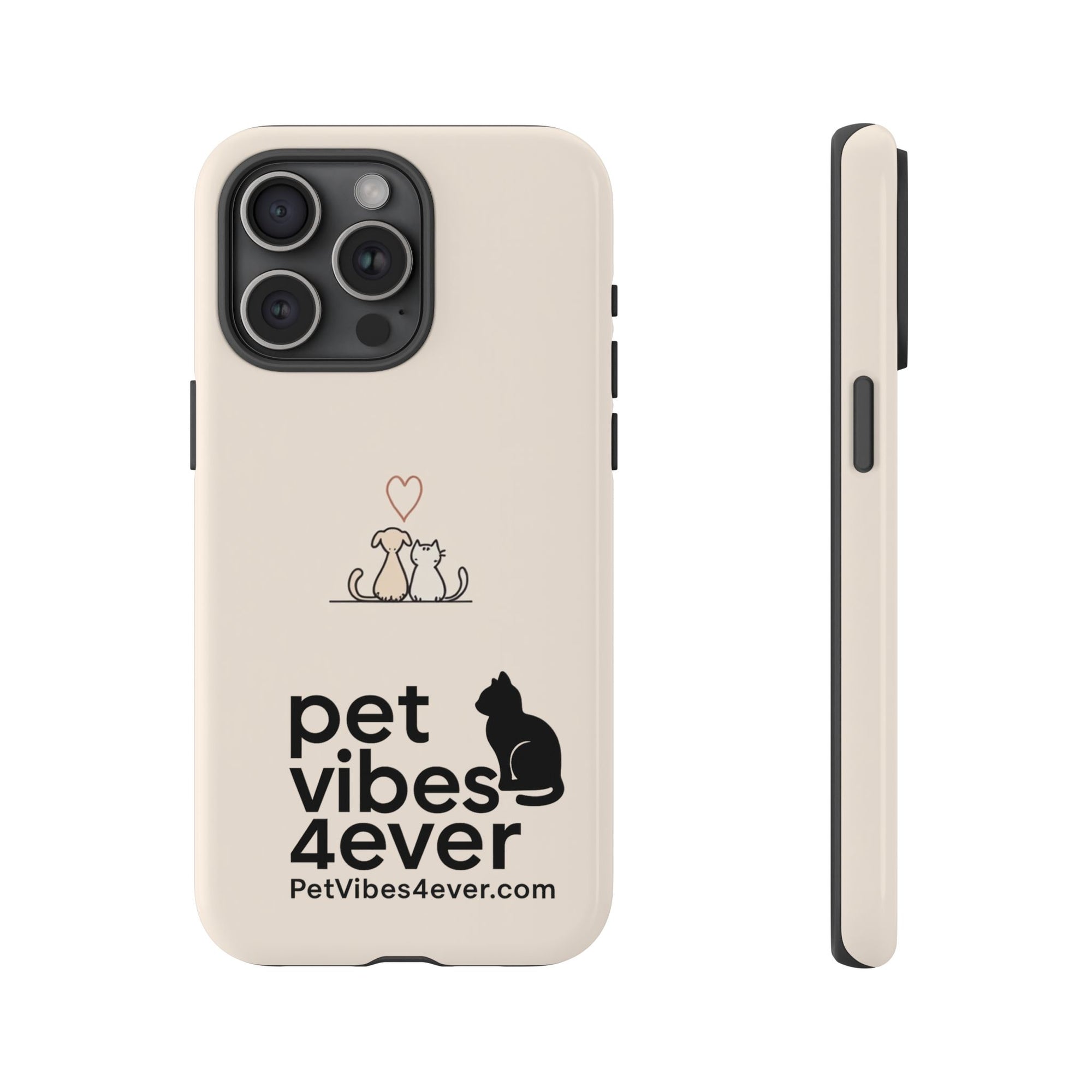 Pet Lovers Phone Case, Cute Animal Design, Tough Cases for Dog and Cat Lovers, Gift for Pet Owners, Unique Pet Accessory