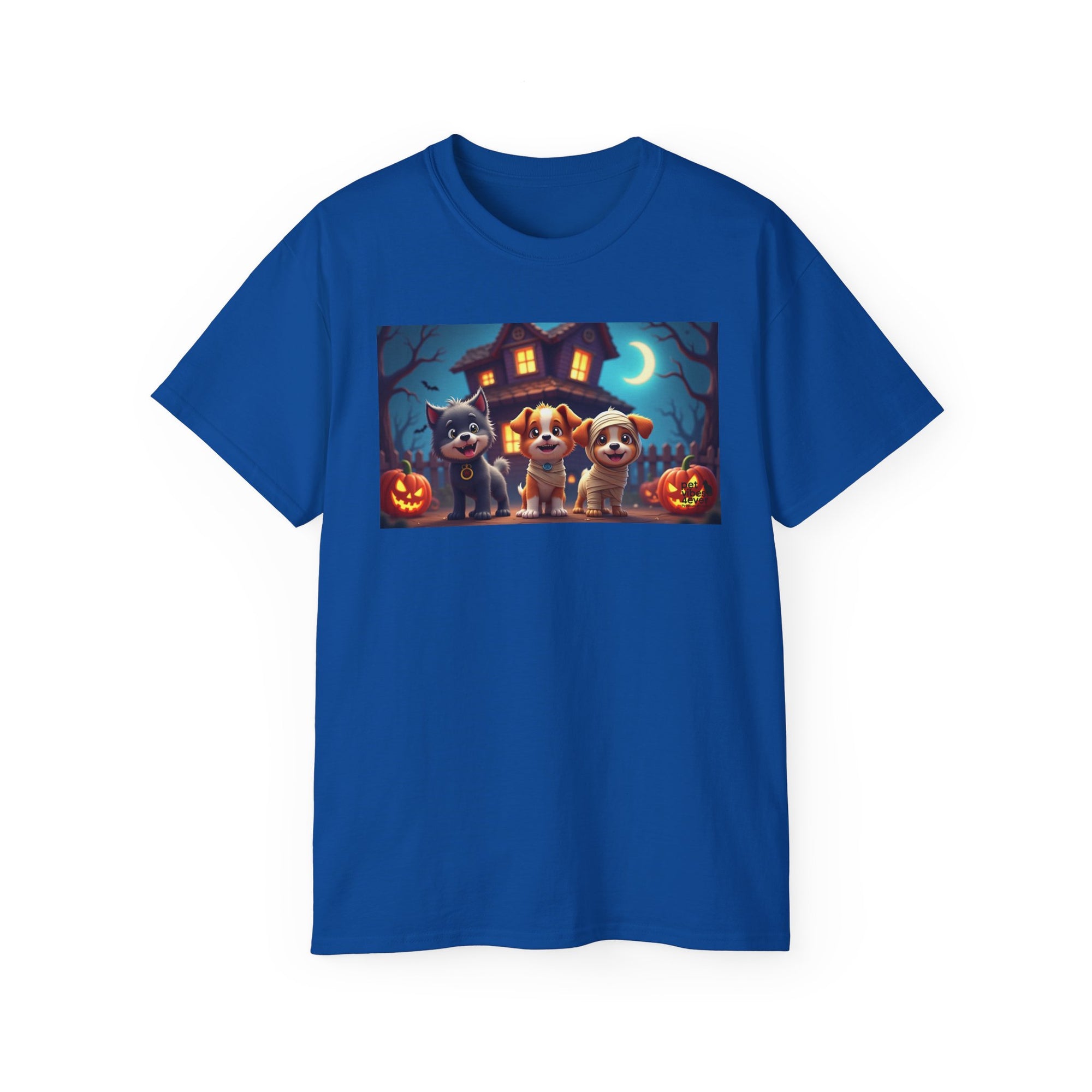 Halloween Pet Tee, Unisex Ultra Cotton T-Shirt, Cute Dog T-Shirt, Pet Lovers Gift, Halloween Costume Top