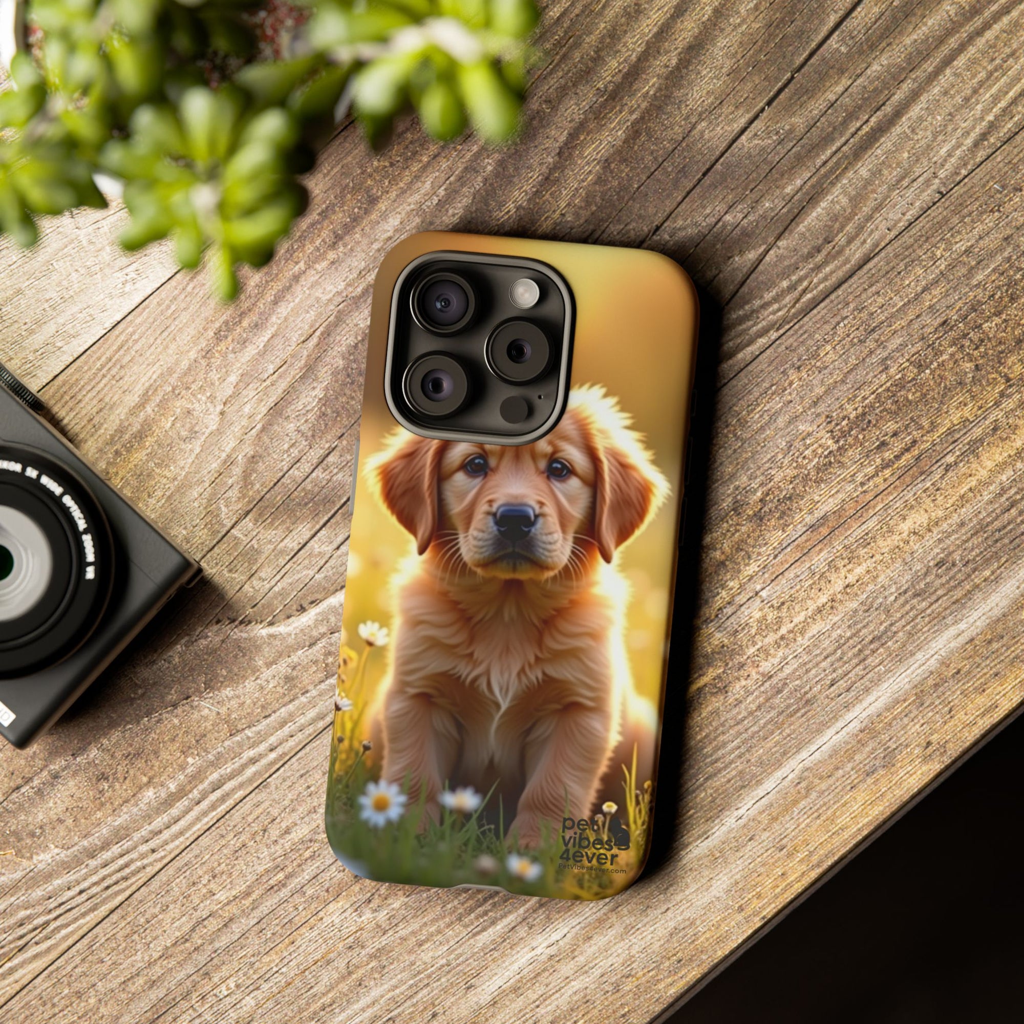 Golden Retriever Phone Case, Cute Dog Phone Cover, Pet Lover Gift, Tough Phone Cases, Puppy Design Mobile Protector