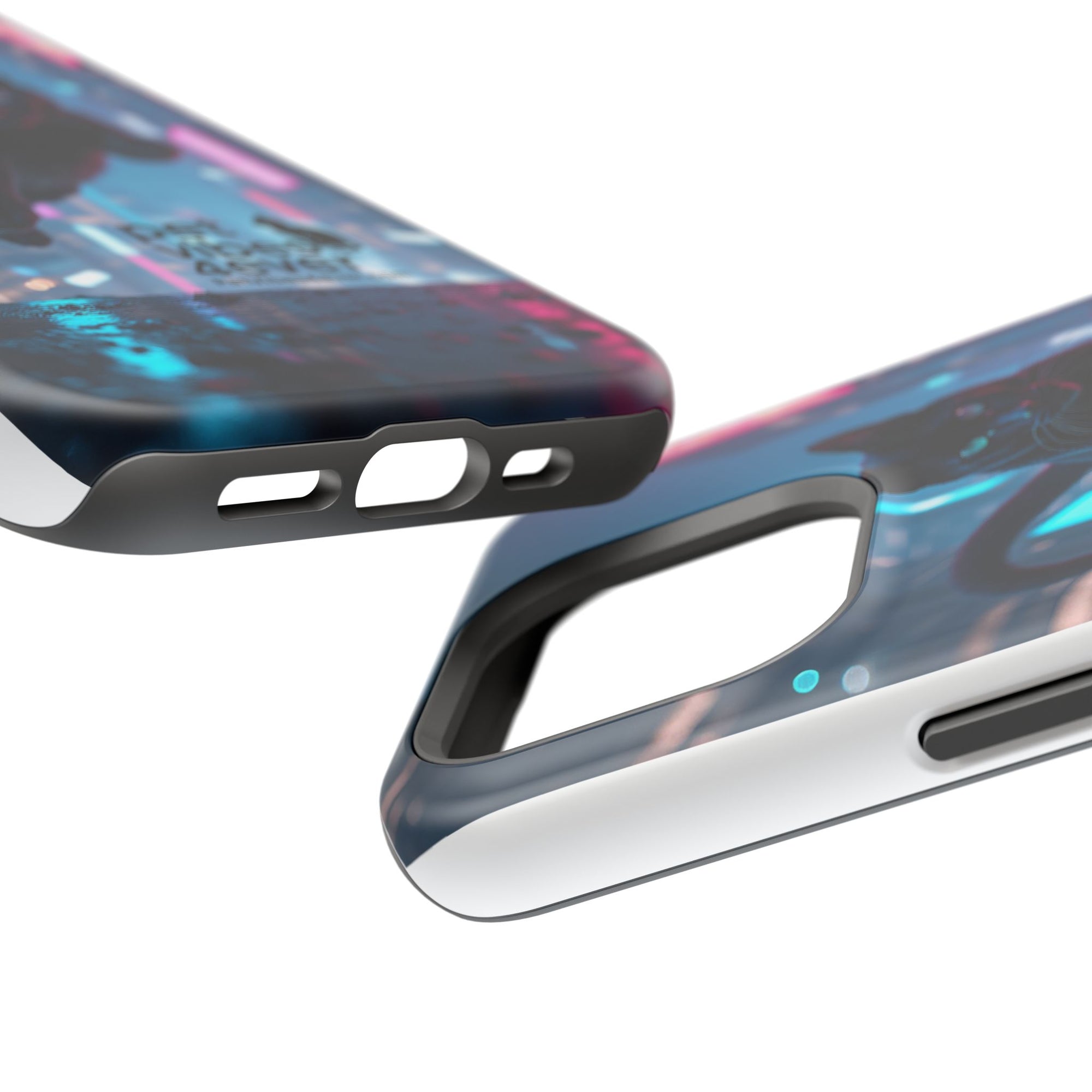 Cat-Themed Phone Case with Pet Vibes Design, Impact-Resistant Phone Case, Gift for Cat Lovers, Cute Pet Merchandise, Stylish Phone Accessory