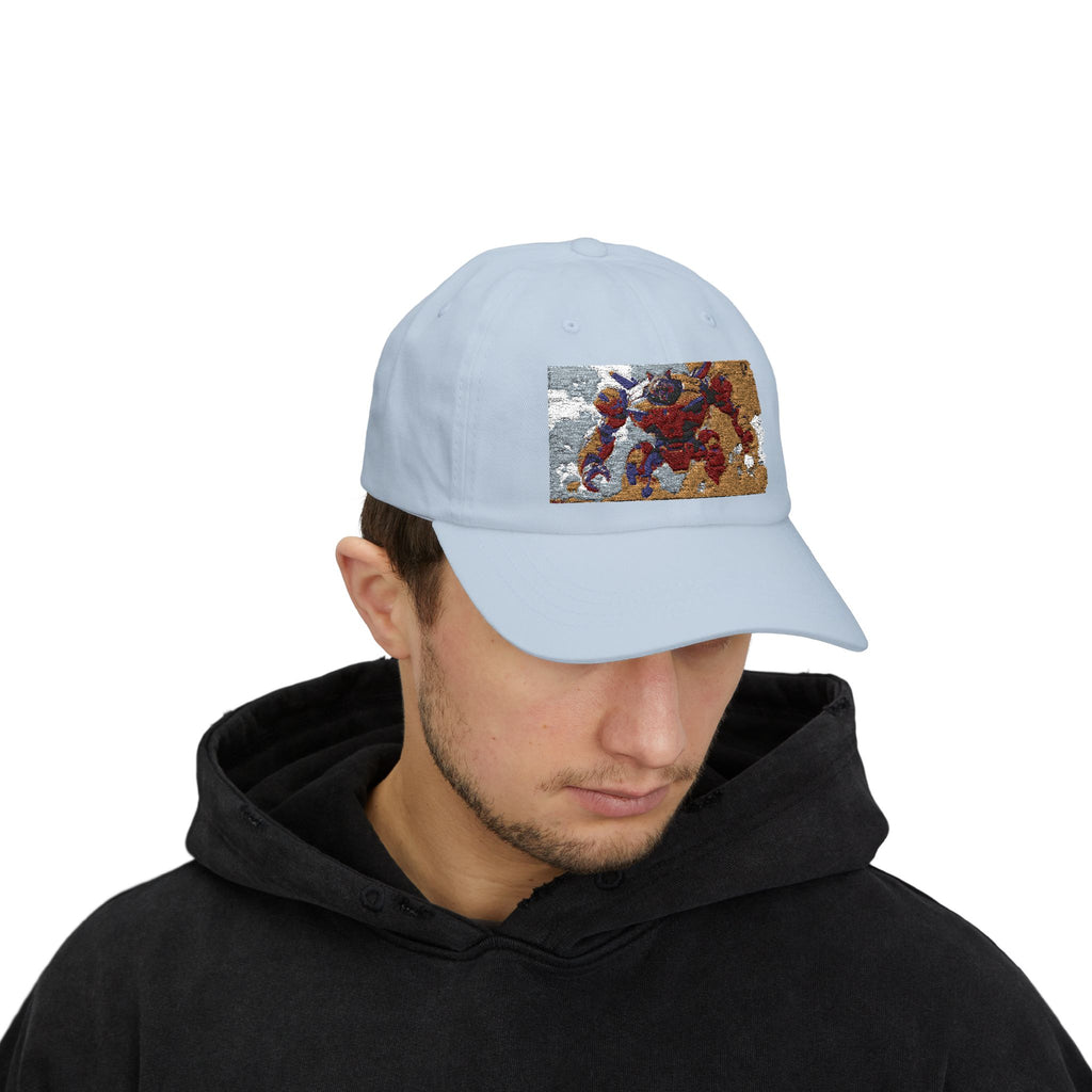 Classic Dad Cap with Colorful Design, Casual Dad Hat, Cool Cap for Summer, Gifts for Fathers Day, Unique Fashion Accessory