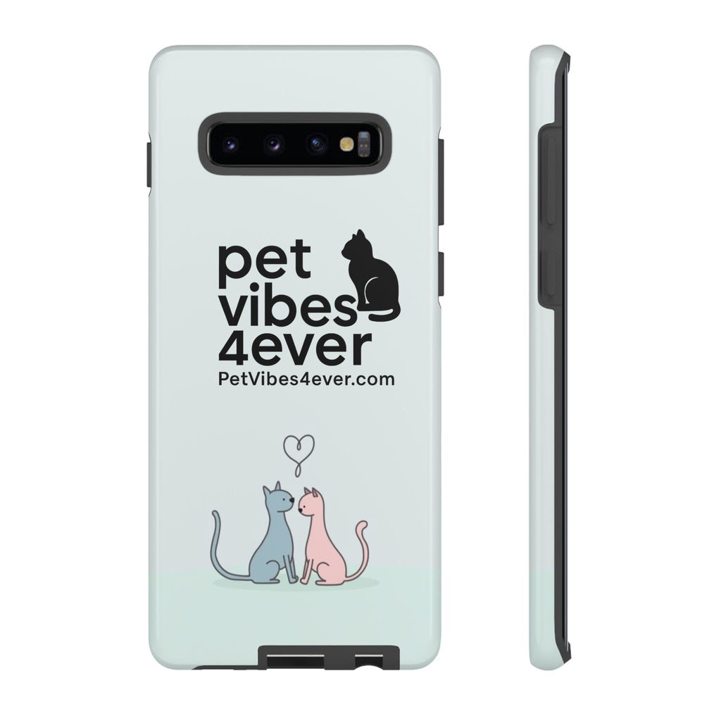 Cute Cat Phone Case, Colorful Tough Case for Pet Lovers, Cat-Themed Accessory, Gift for Animal Lovers, Mobile Phone Protection