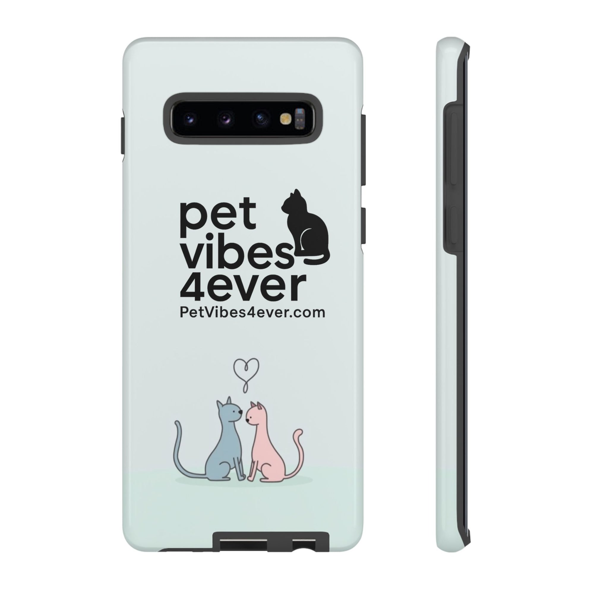 Cute Cat Phone Case, Colorful Tough Case for Pet Lovers, Cat-Themed Accessory, Gift for Animal Lovers, Mobile Phone Protection