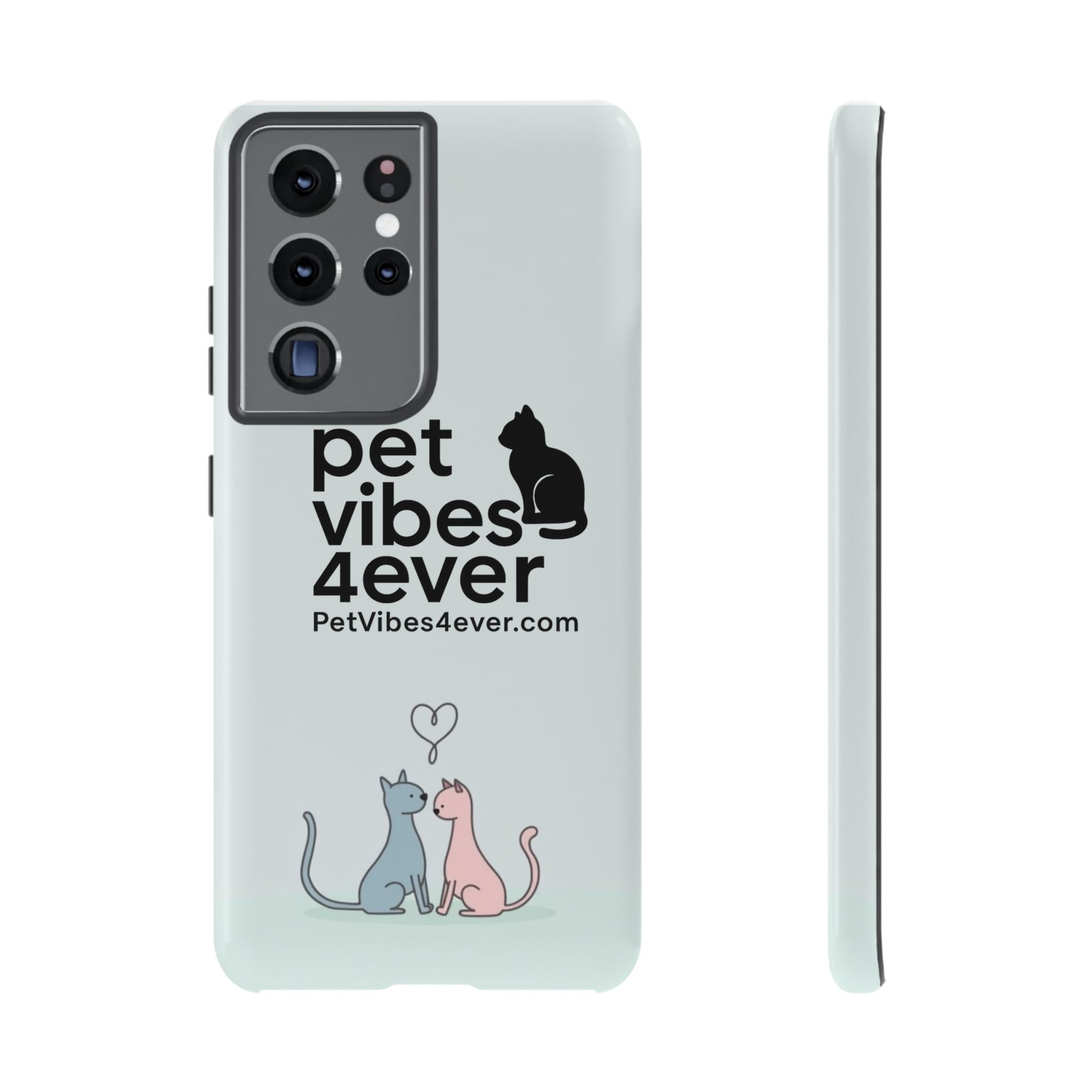 Cute Cat Phone Case, Colorful Tough Case for Pet Lovers, Cat-Themed Accessory, Gift for Animal Lovers, Mobile Phone Protection