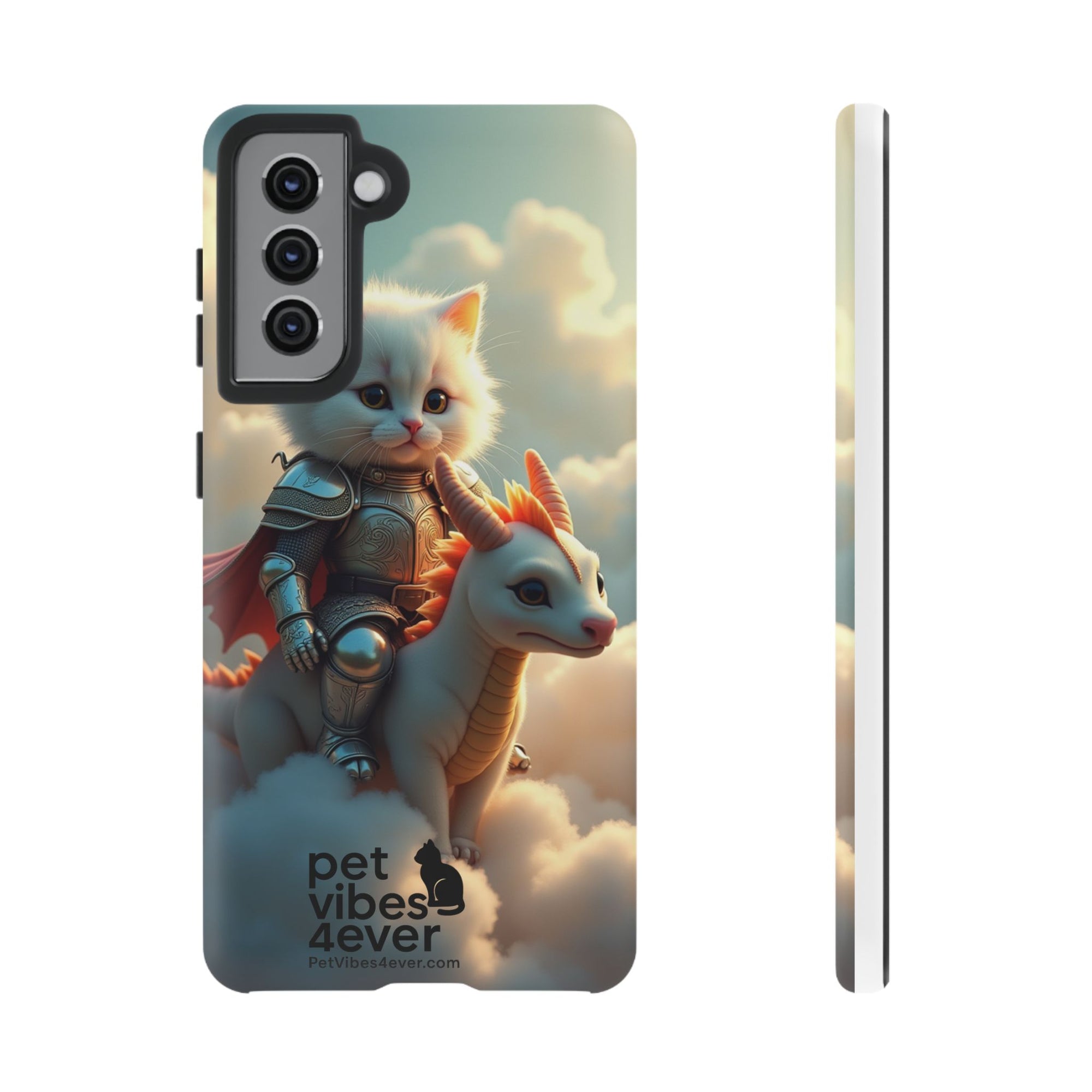 Funny Cat Phone Case, Cute Pet Lovers Gift, Cool Animal Accessory, Unique Phone Sleeve, Fantasy Vibe Phone Cover