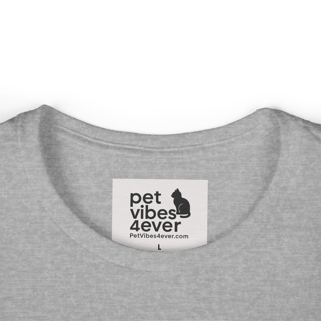 Adorable Puppy Love Women's Softstyle Tee, Cute Pet T-Shirt, Dog Lover Gift, Animal Lover Shirt, Perfect for Casual Wear