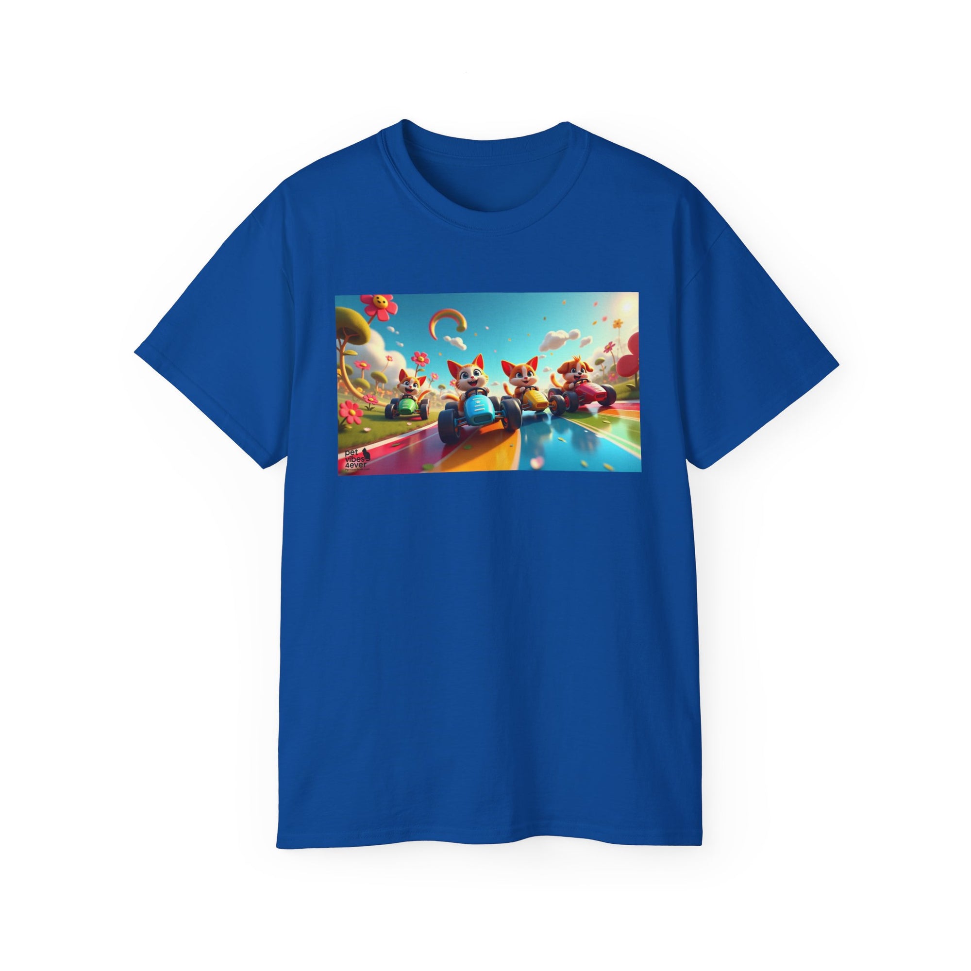 Colorful Fantasy Art Tee, Unisex Tee, Graphic T-Shirt, Fun Gift, Casual Wear, Summer Style, Festival Fashion