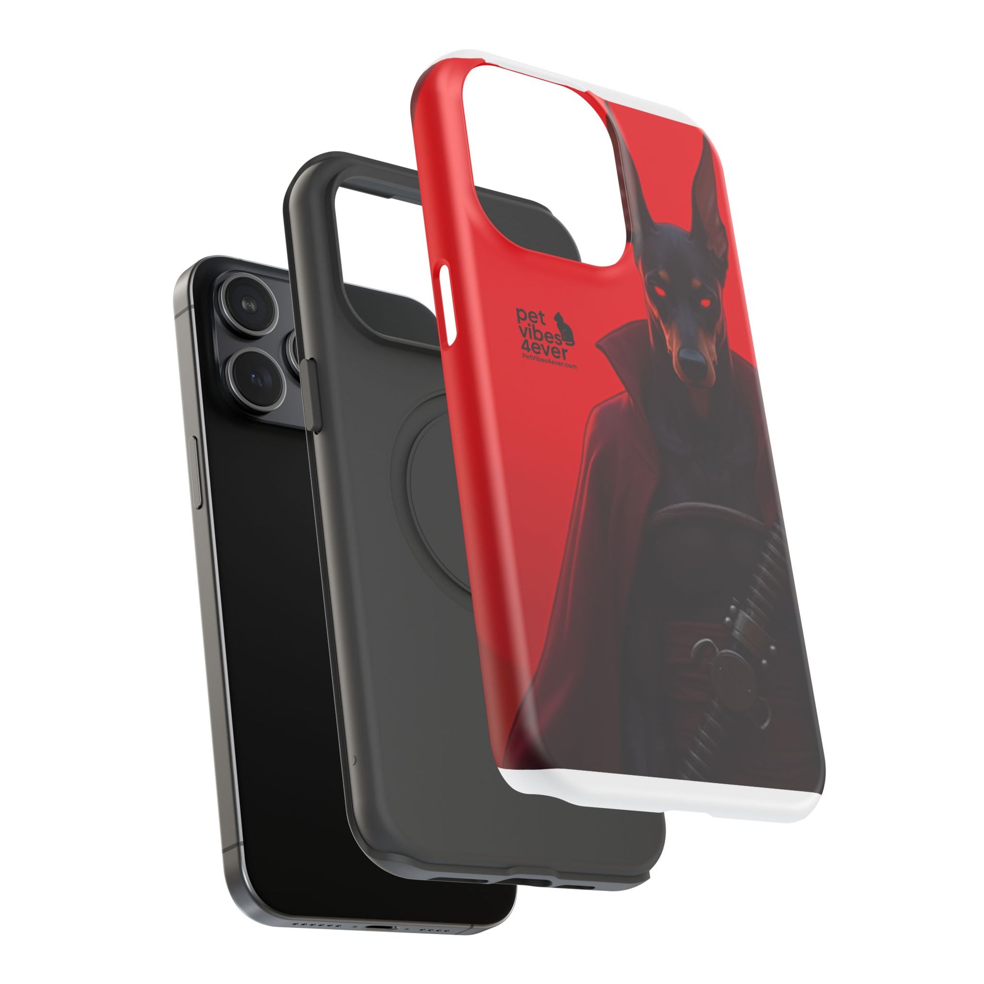 Impact-Resistant Phone Cases with Bold Dog Design, Durable Silicone, Gifts for Dog Lovers, Unique Cell Phone Accessories, Pet-Themed Gifts