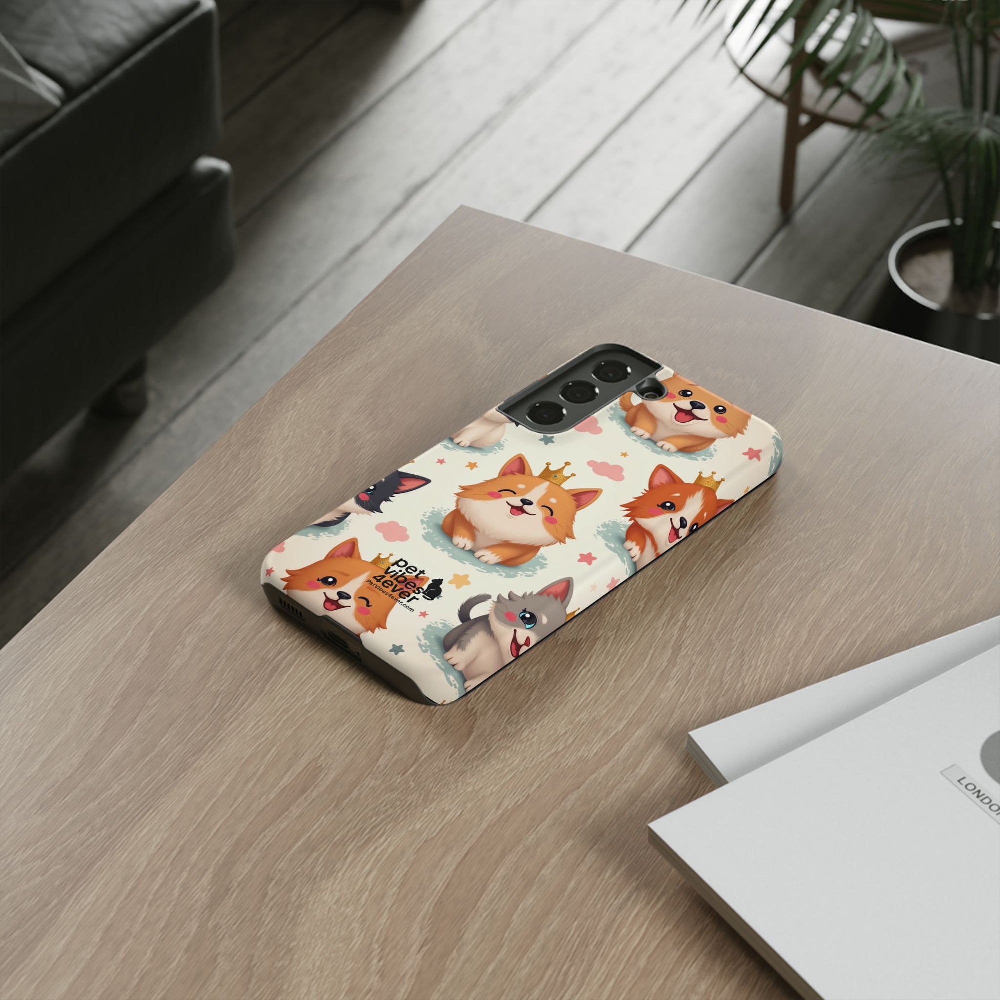 Cute Pet Phone Case, Animal Lover Gift, Dog Cat Lover Accessory, Phone Cover for Pet Parents, Birthday Gift for Pet Owners