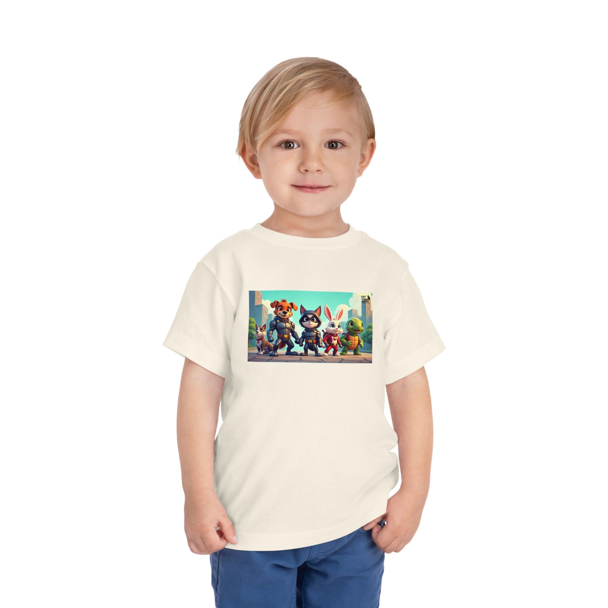 Adventurous Toddler Tee with Fun Characters | Perfect for Playdates, Birthdays, and Everyday Fun, Kids' T-Shirt, Cartoon Tee, Playful [...]